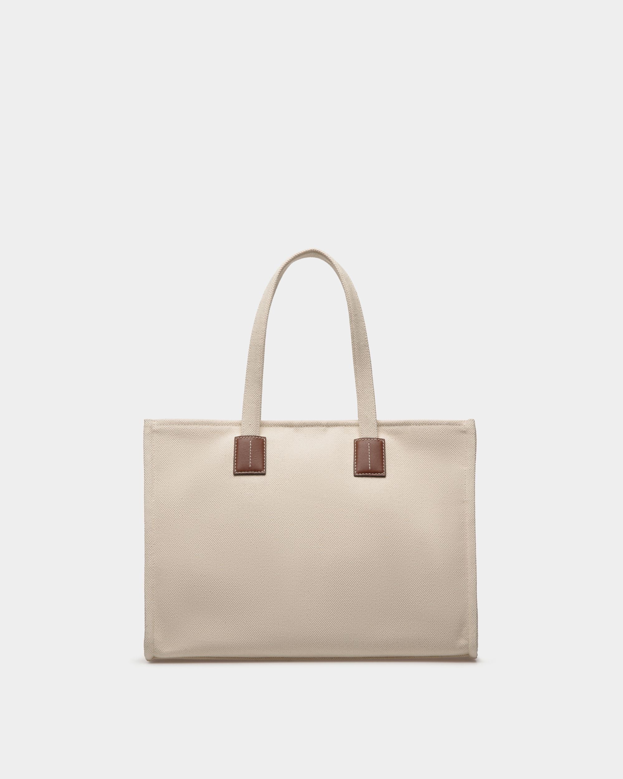 Sac Cabas Akelei En Toile - Femme - Bally - 03