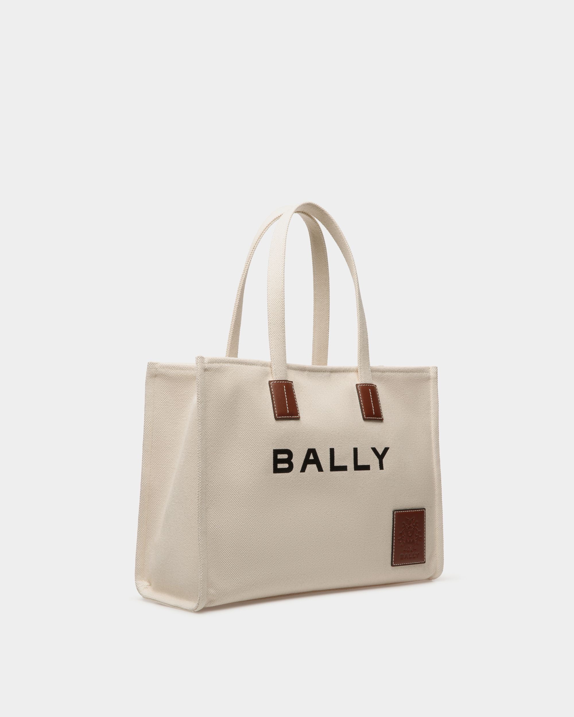 Sac Cabas Akelei En Toile - Femme - Bally - 04