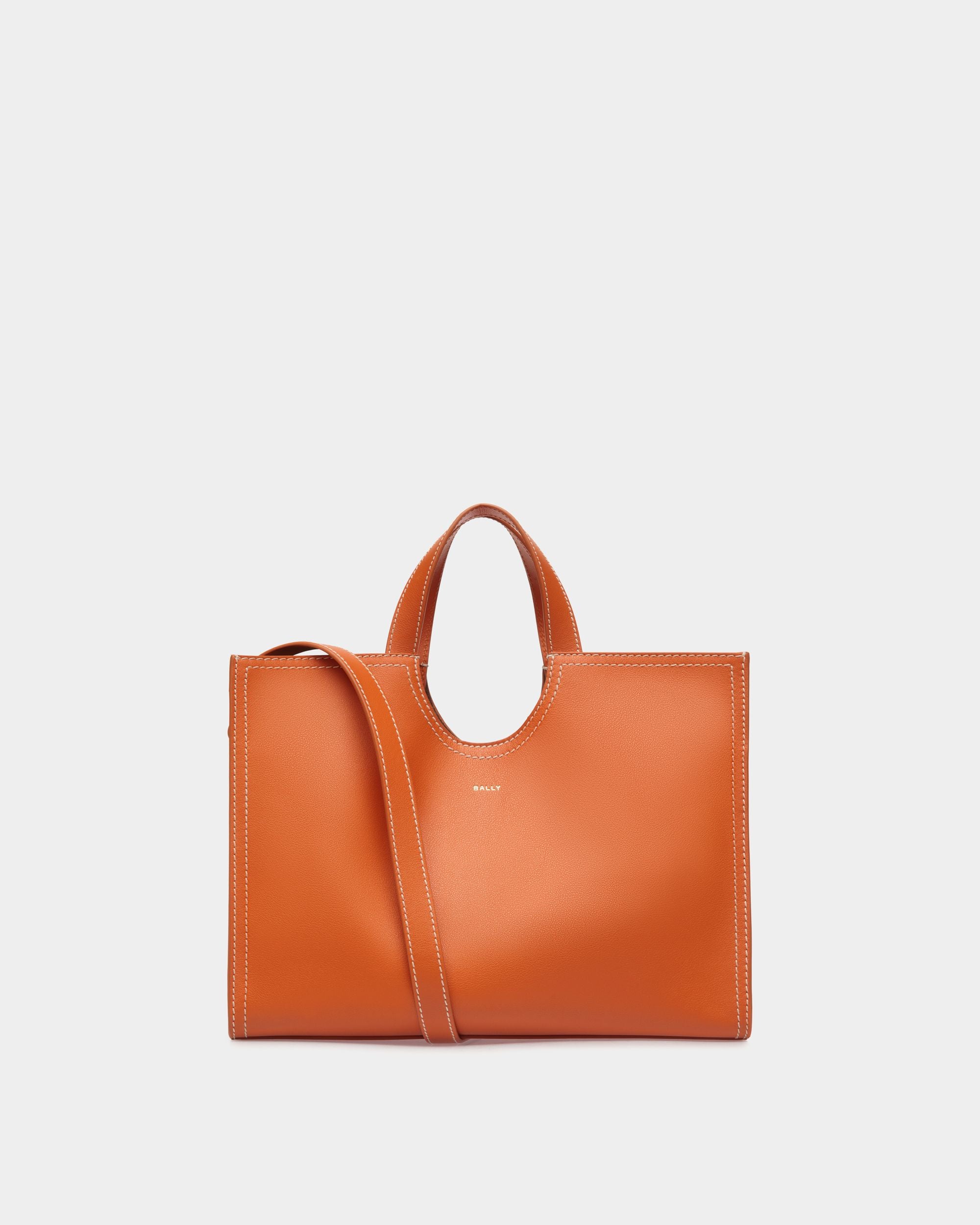 Sac Cabas Easy Bally En Cuir Koi Orange - Femme - Bally - 01