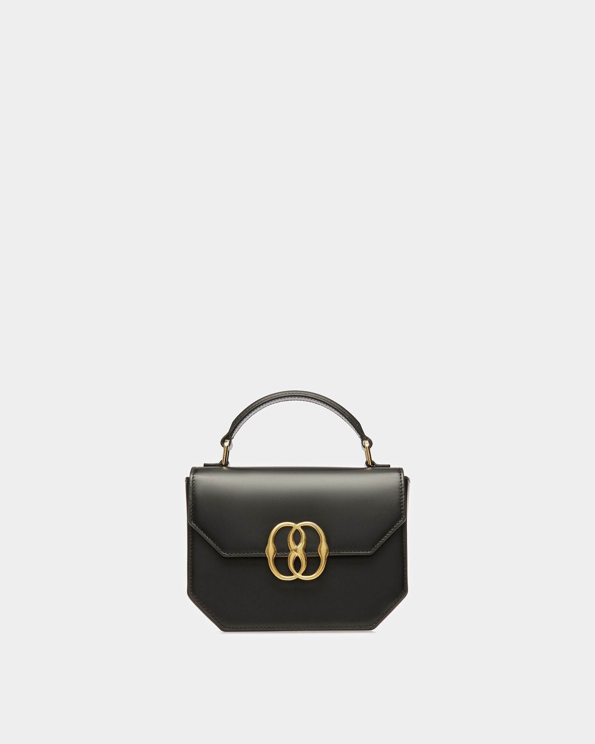 Mini-sac Emblem En Cuir - Femme - Bally - 01