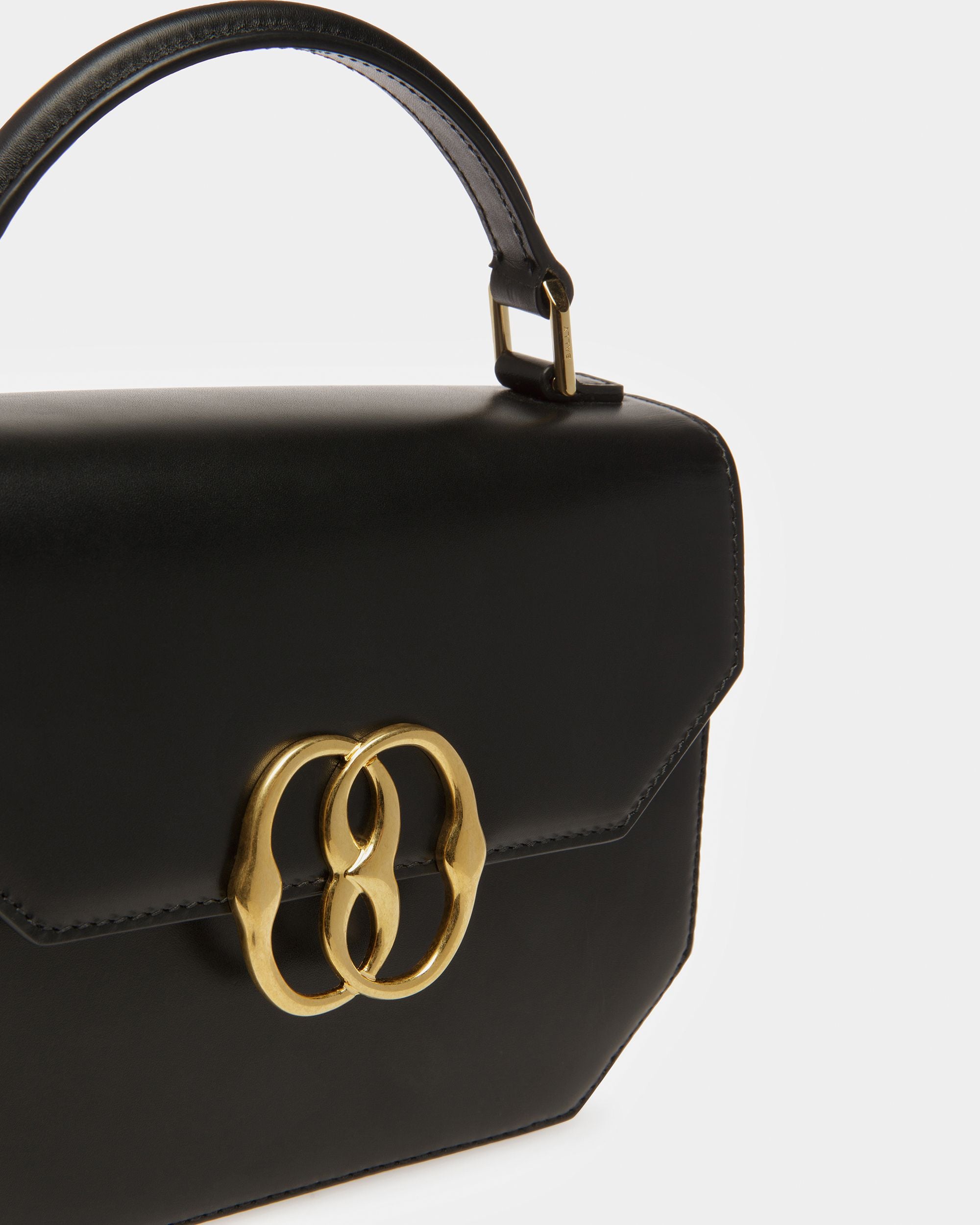 Mini-sac Emblem En Cuir - Femme - Bally - 04
