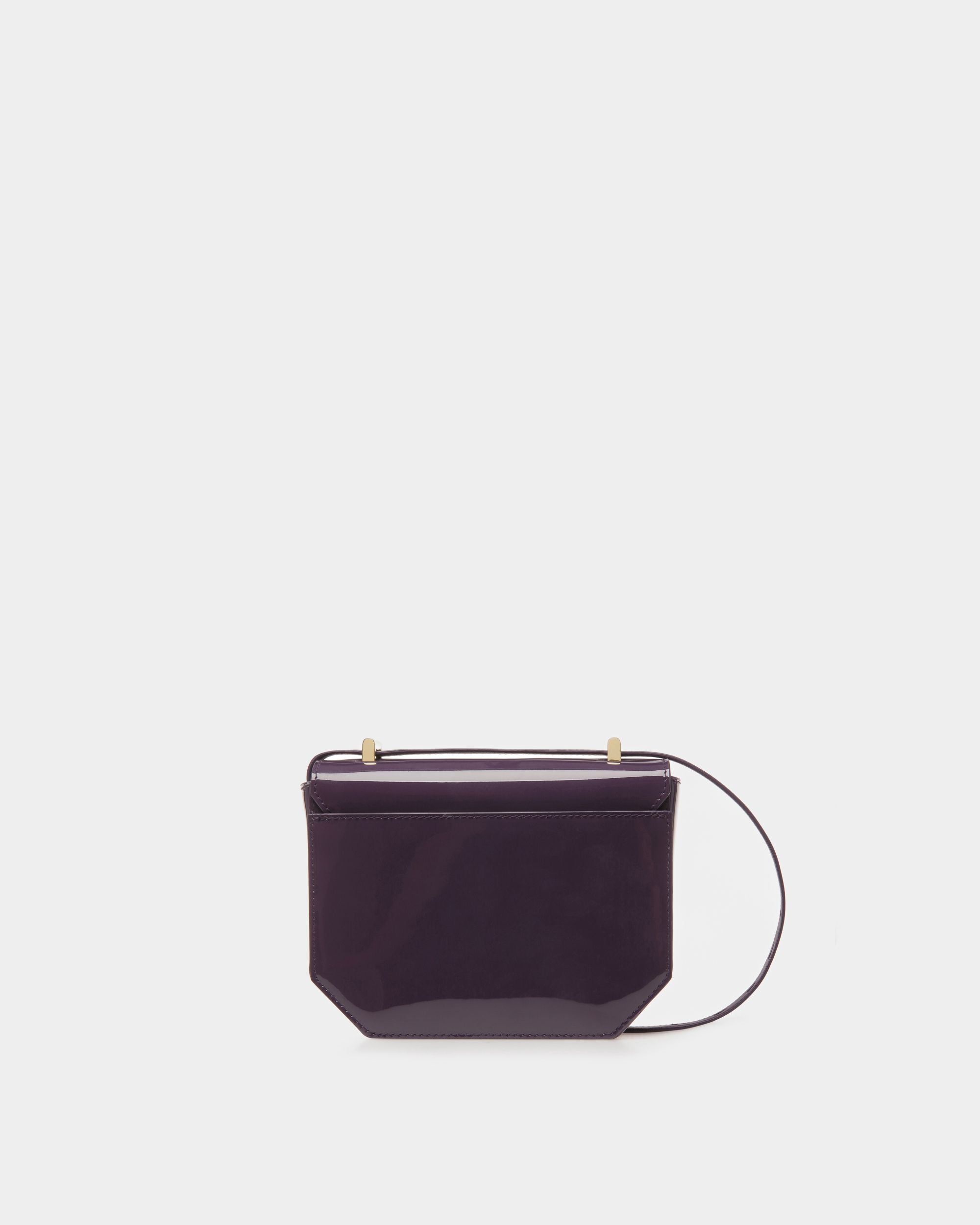 Mini-Sac Emblem En Cuir Orchidée - Femme - Bally - 02