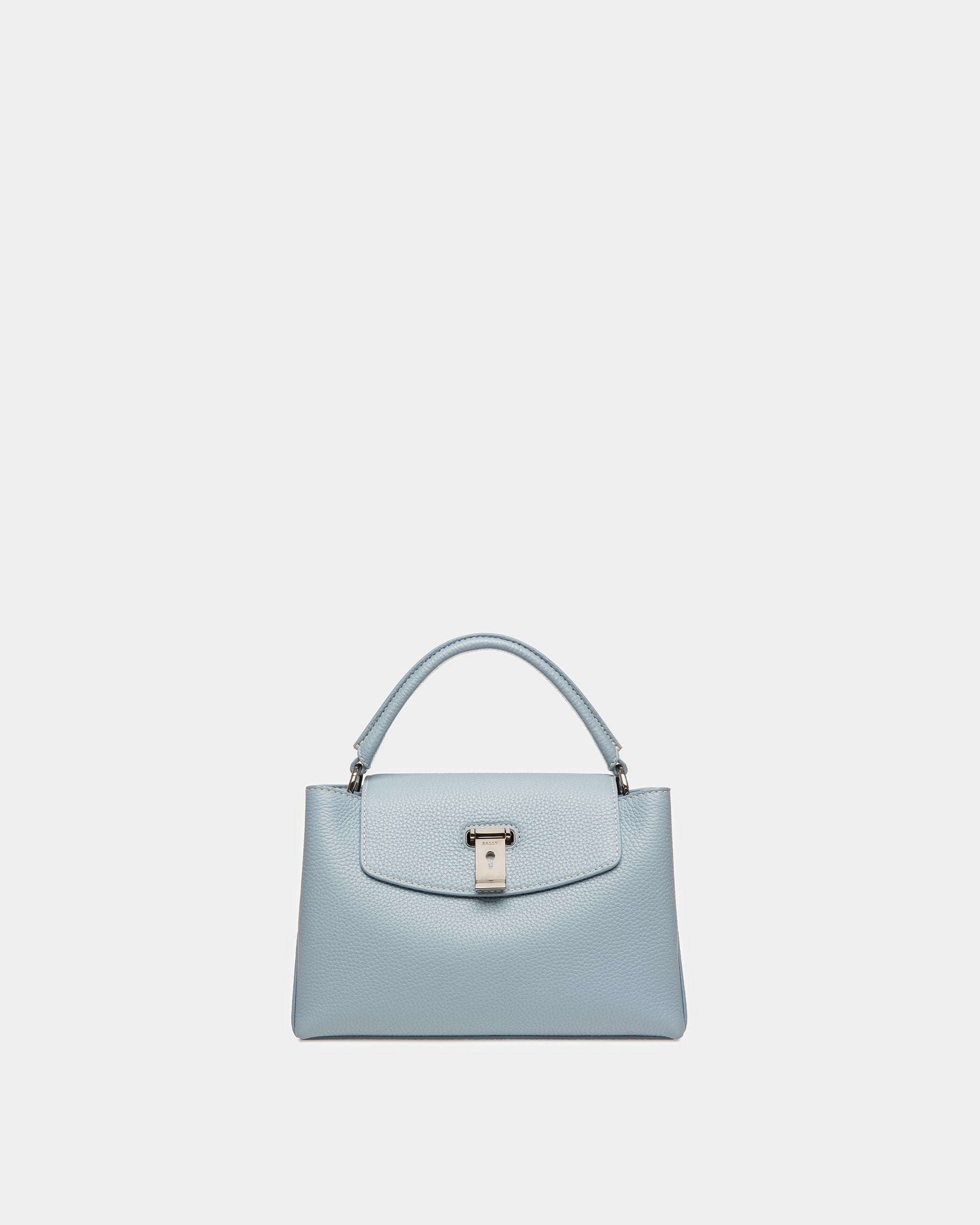 Layka Small Sac À Poignée Supérieure En Cuir Vert Clair - Femme - Bally - 01