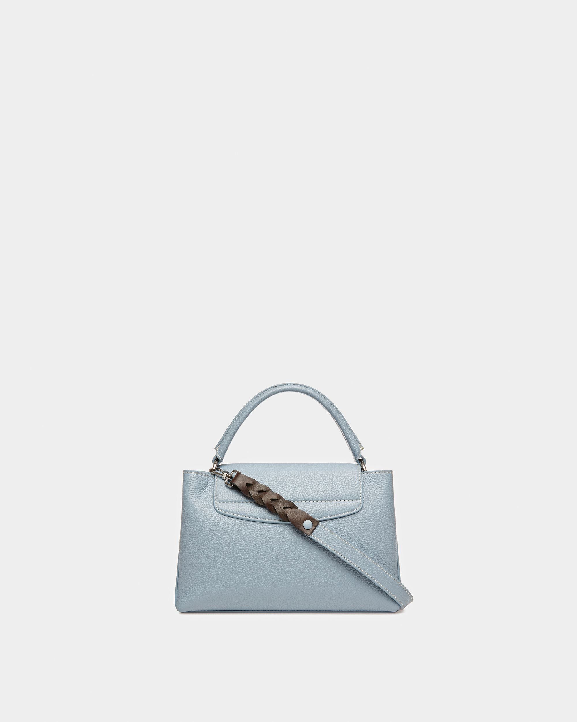 Layka Small Sac À Poignée Supérieure En Cuir Vert Clair - Femme - Bally - 02