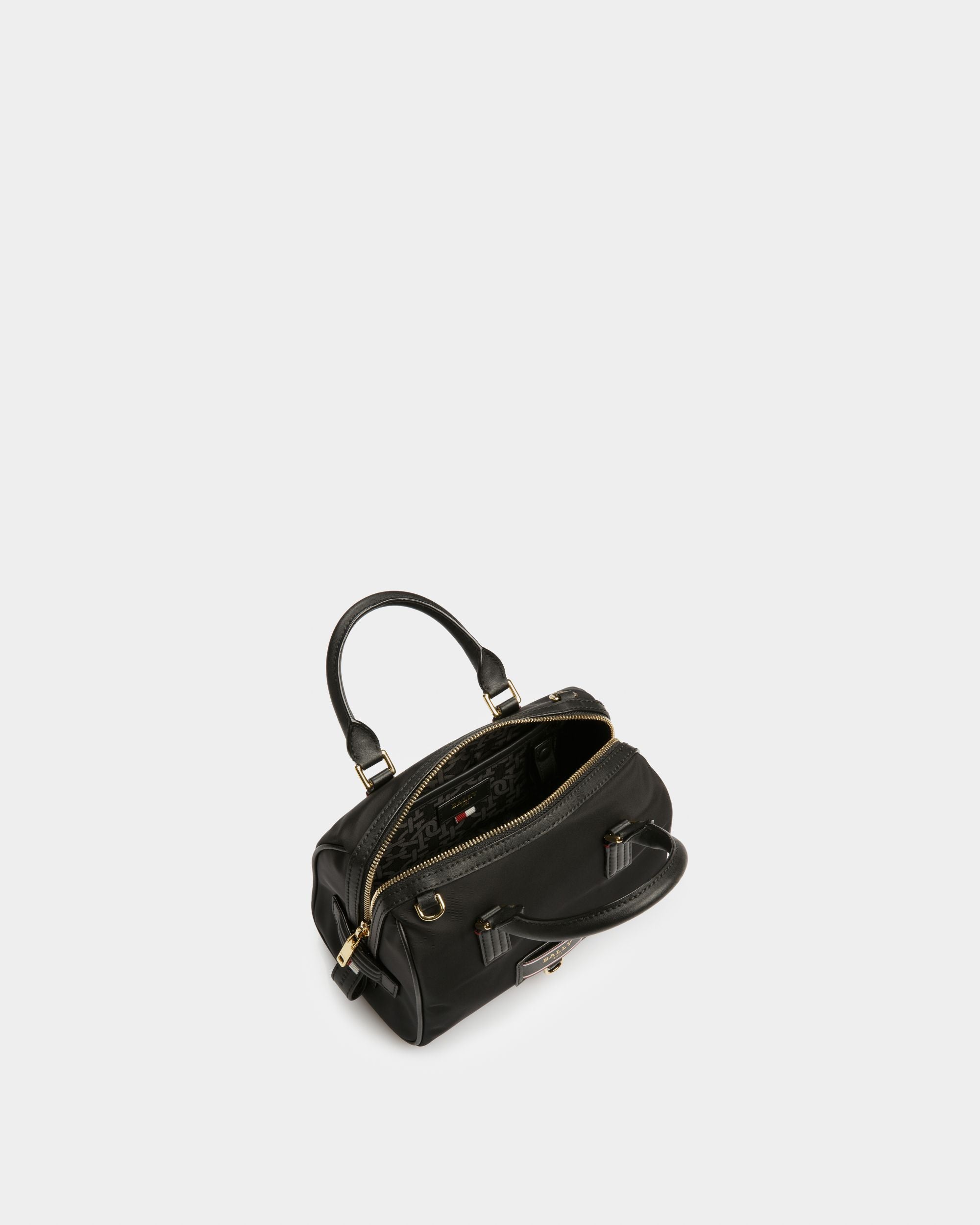 Evin Mini-Sac En Nylon Recyclé Noir - Femme - Bally - 03