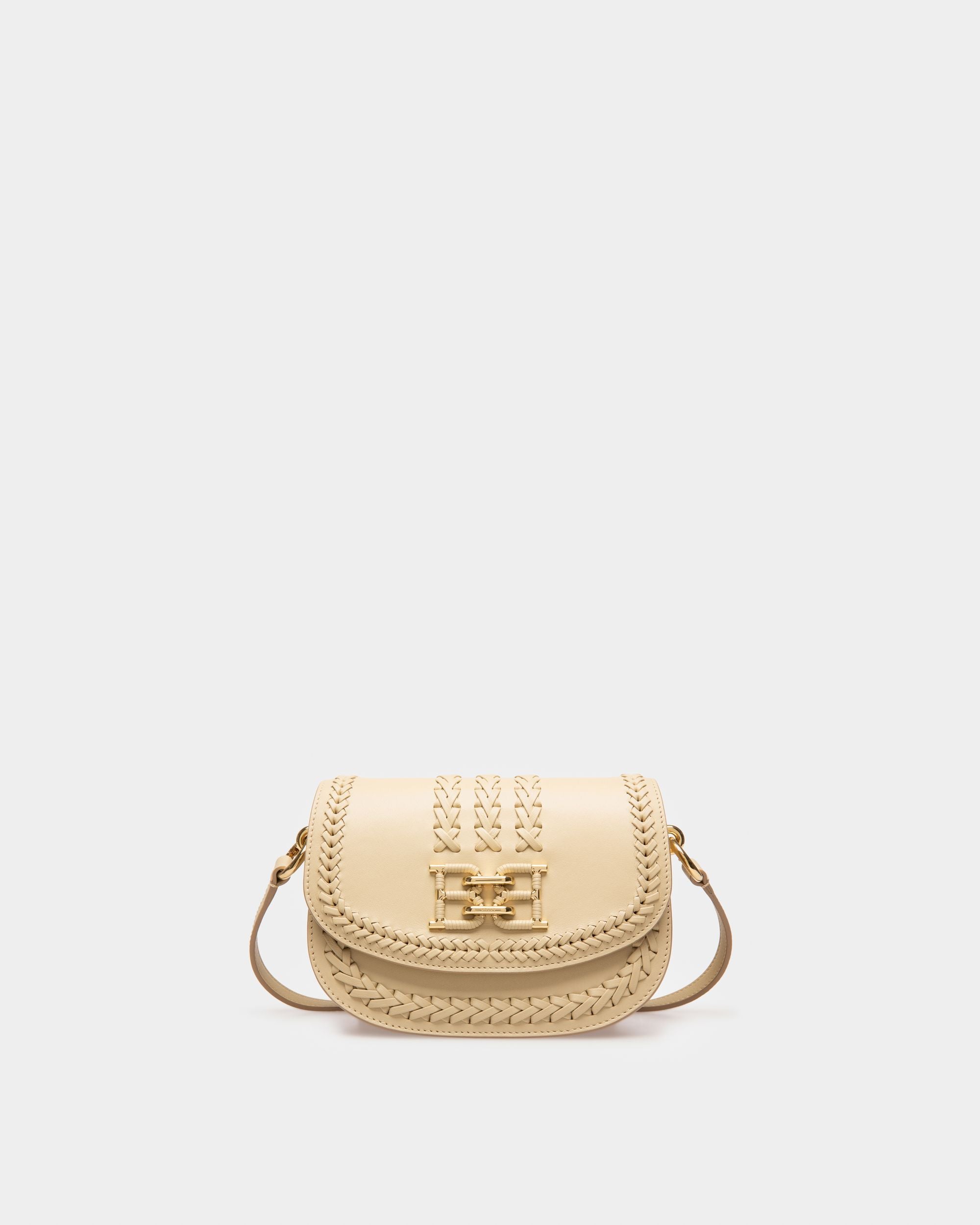 Baily Mini-Sac En Cuir Beige Clair - Femme - Bally - 01