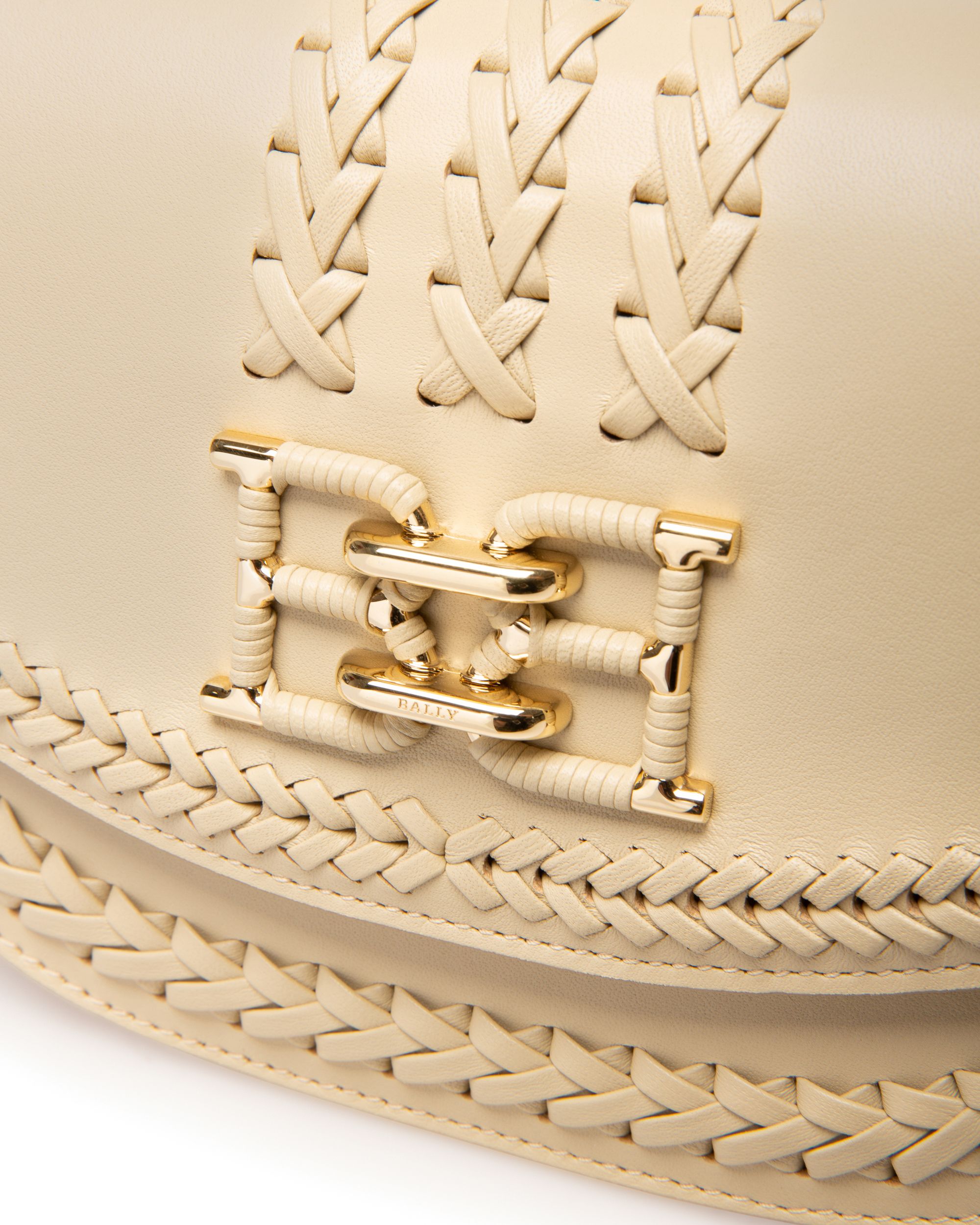 Baily Mini-Sac En Cuir Beige Clair - Femme - Bally - 05