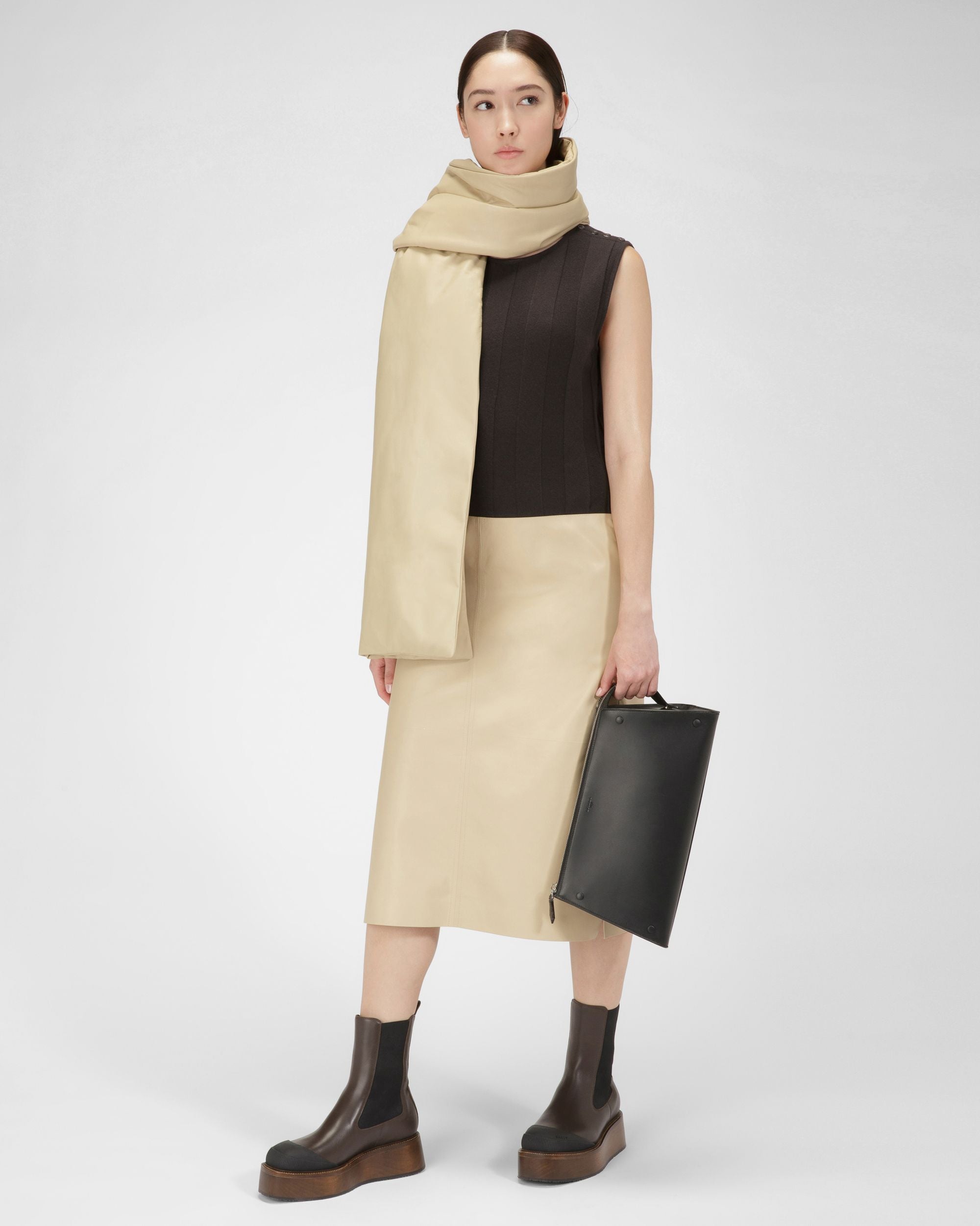 Arieel Mini-Sac En Cuir Noir - Femme - Bally - 07