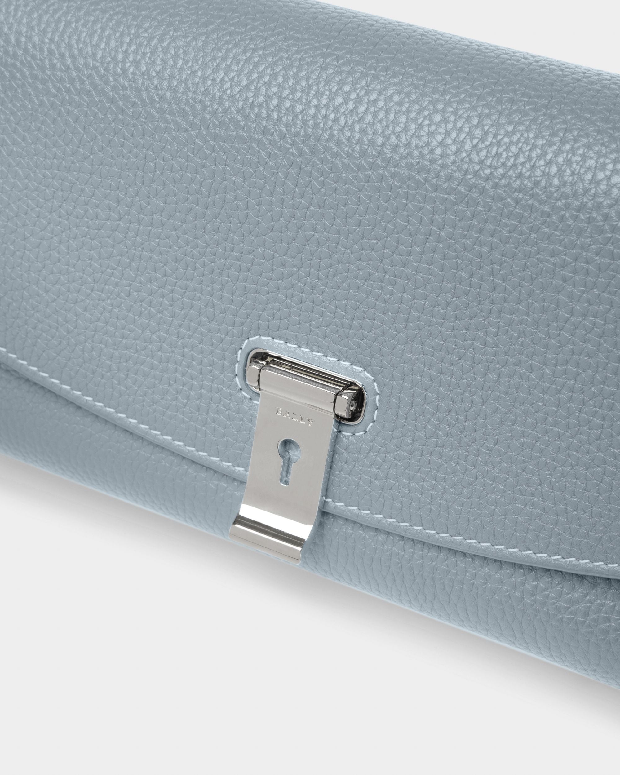 Leena Mini Sac En Cuir Bleu Clair - Femme - Bally - 05