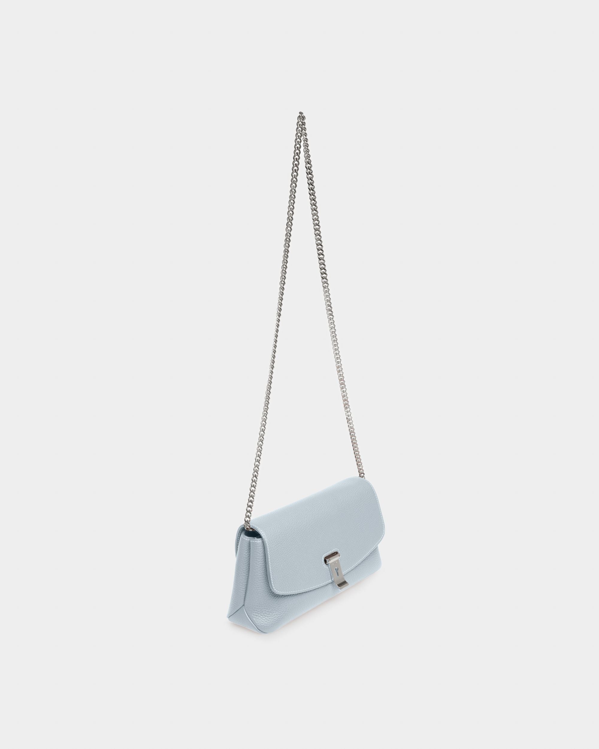 Leena Mini Sac En Cuir Bleu Clair - Femme - Bally - 06