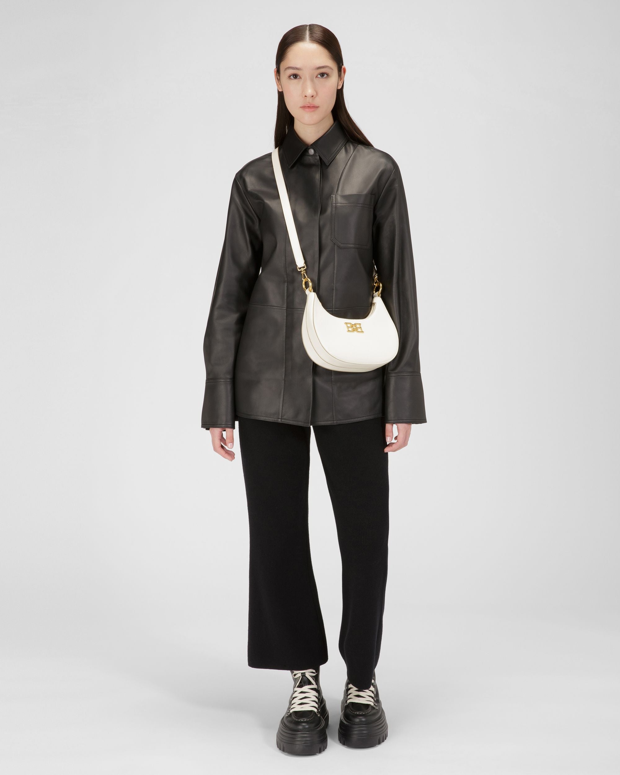 Bleyr Mini-Sac En Cuir Ivoire - Femme - Bally - 02