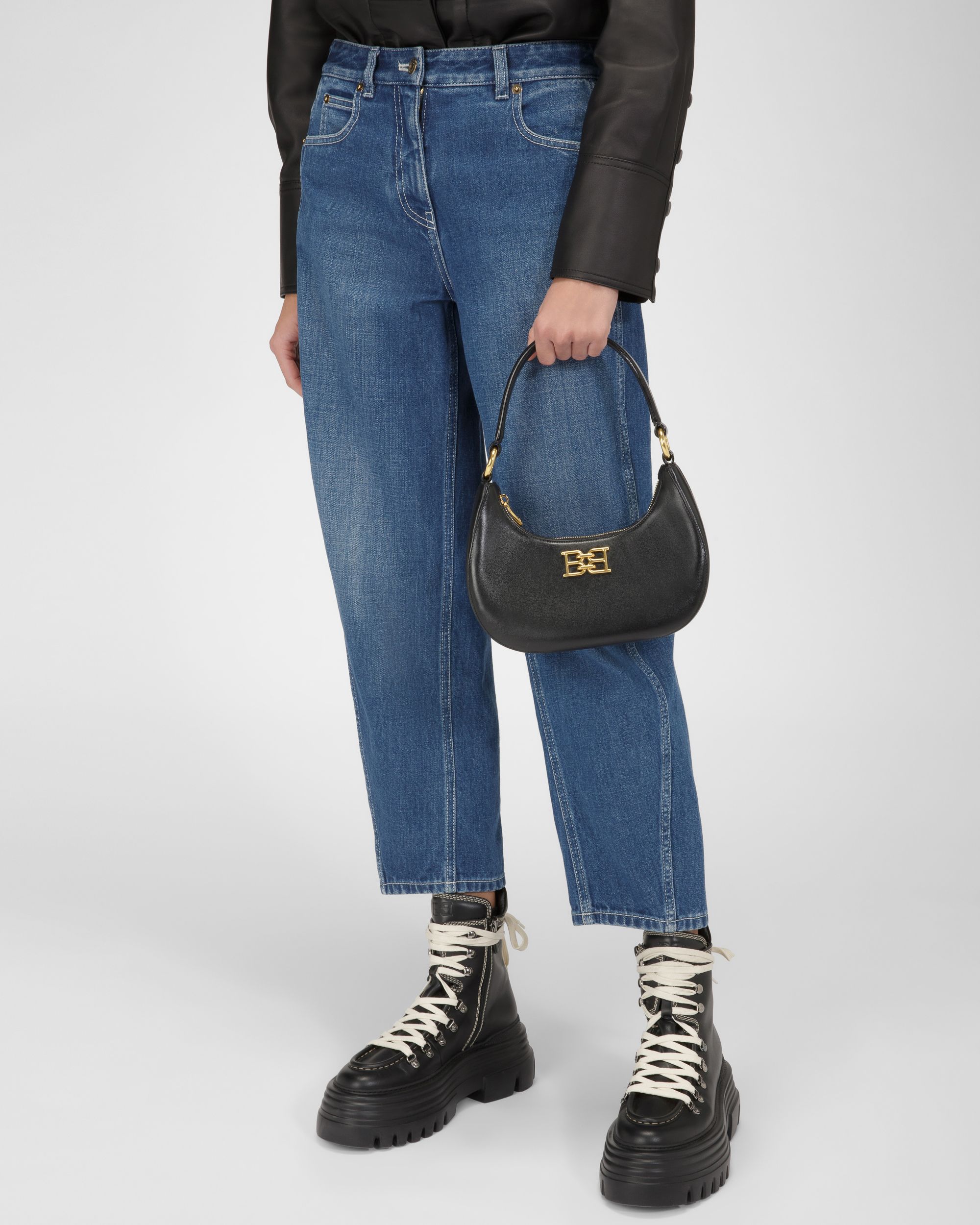 Bleyr Mini-Sac En Cuir Noir - Femme - Bally - 02