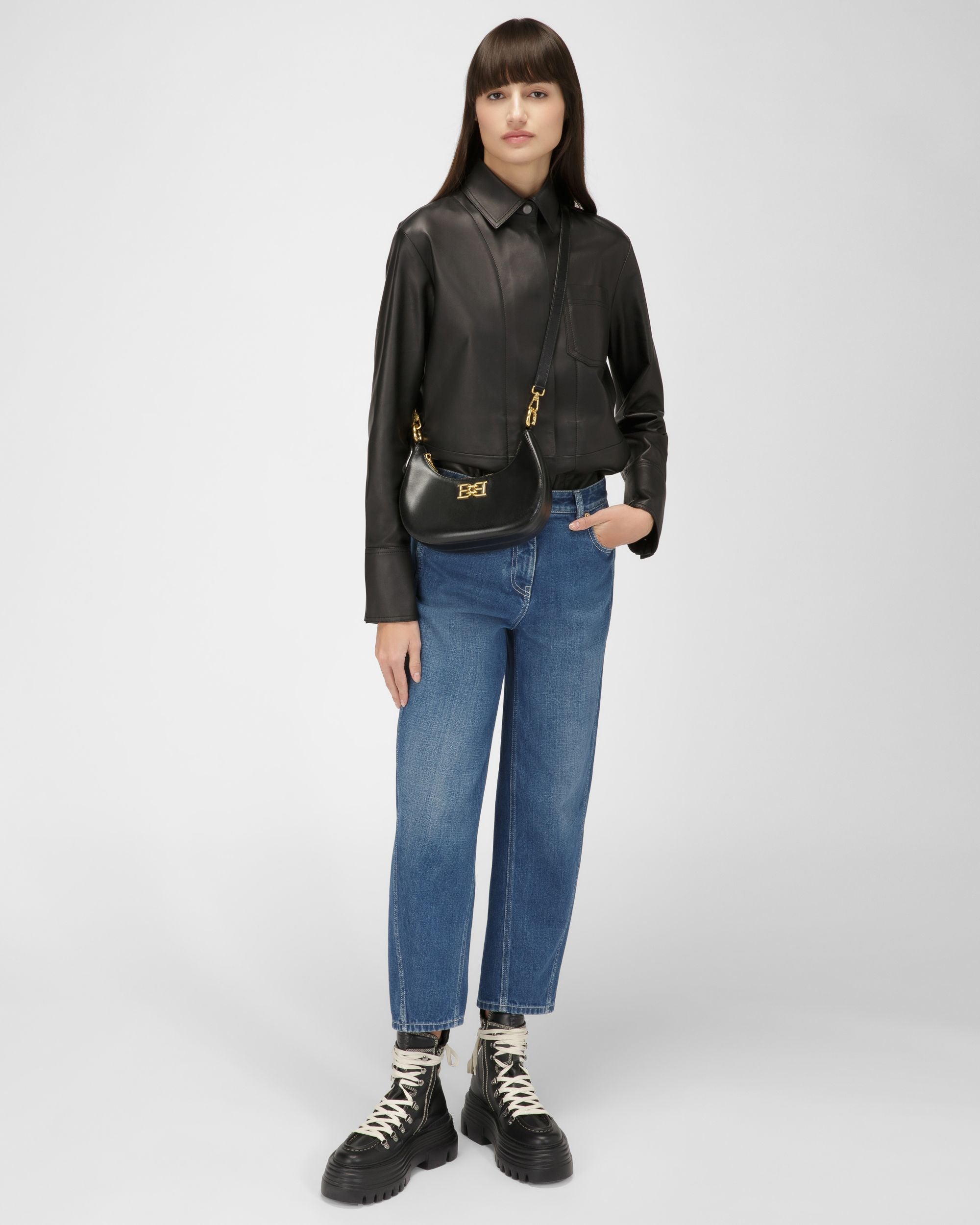 Bleyr Mini-Sac En Cuir Noir - Femme - Bally - 03