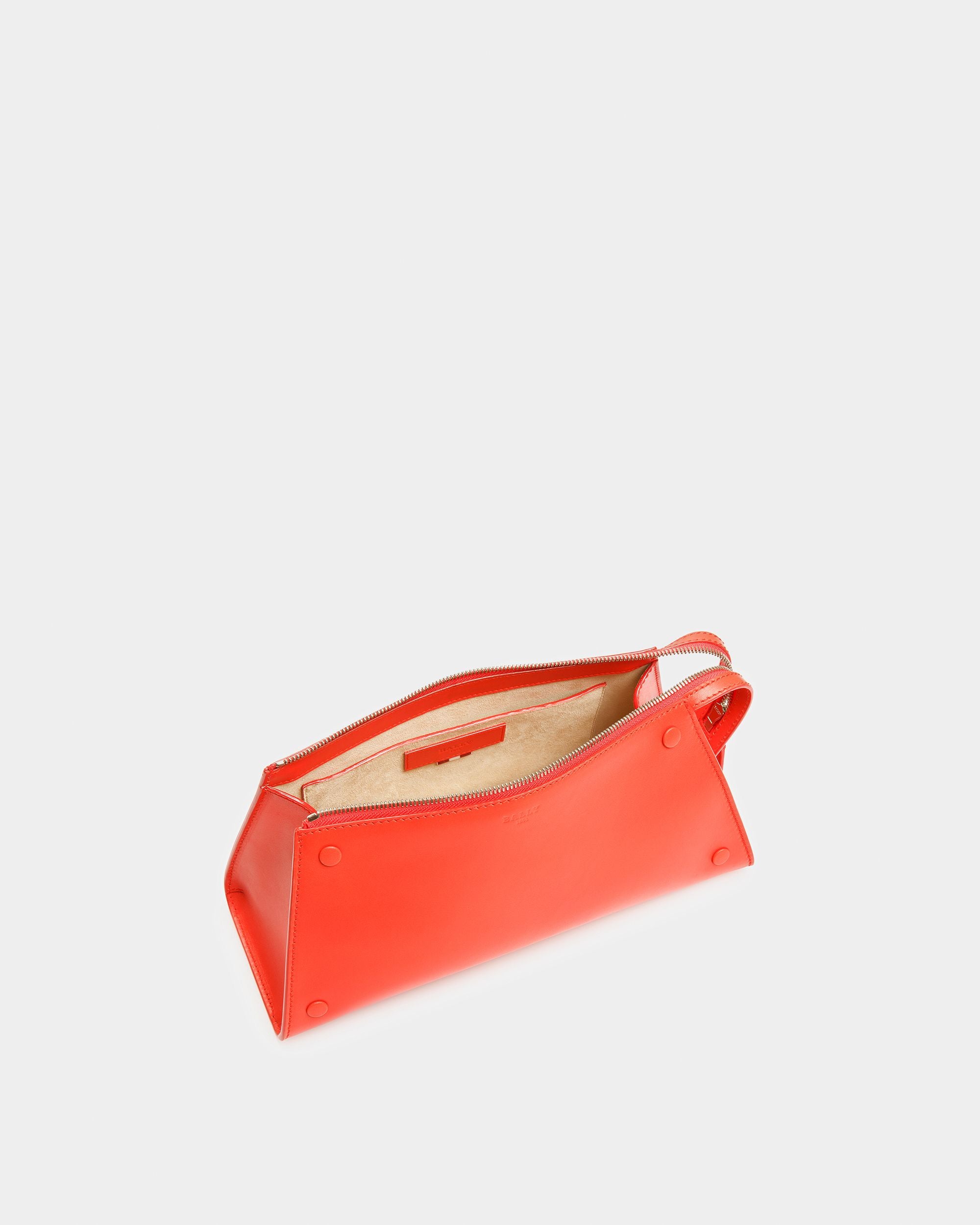 Arieel S Mini-Sac En Cuir Orange - Femme - Bally - 04