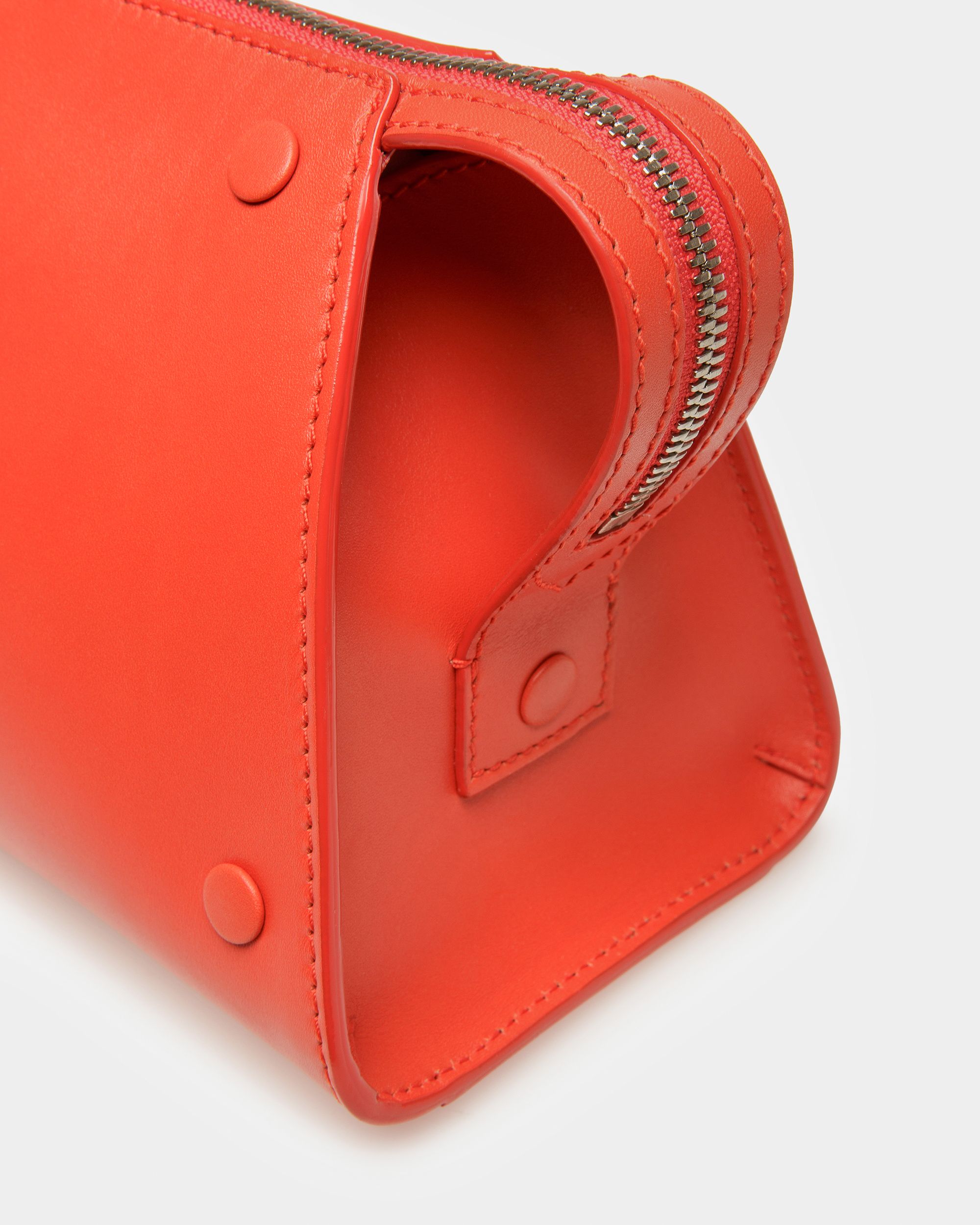 Arieel S Mini-Sac En Cuir Orange - Femme - Bally - 05