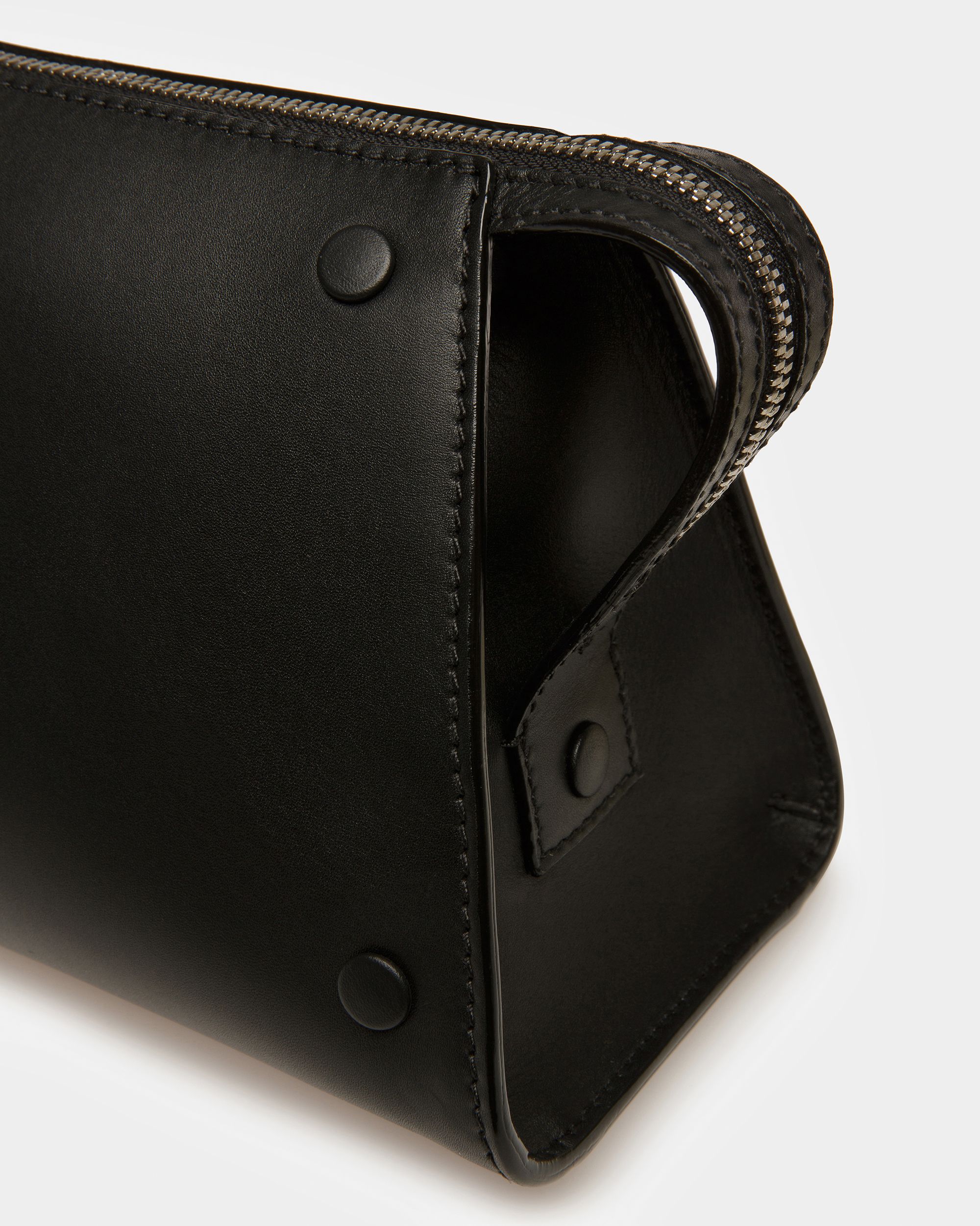 Arieel Mini Sac En Cuir Noir - Femme - Bally - 05