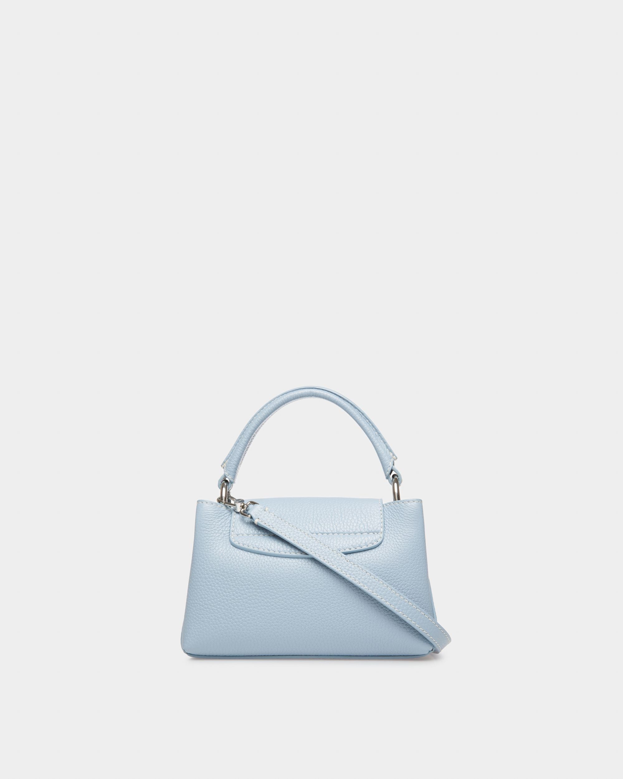 Layka Xs Mini Sac En Cuir Bleu Clair - Femme - Bally - 03