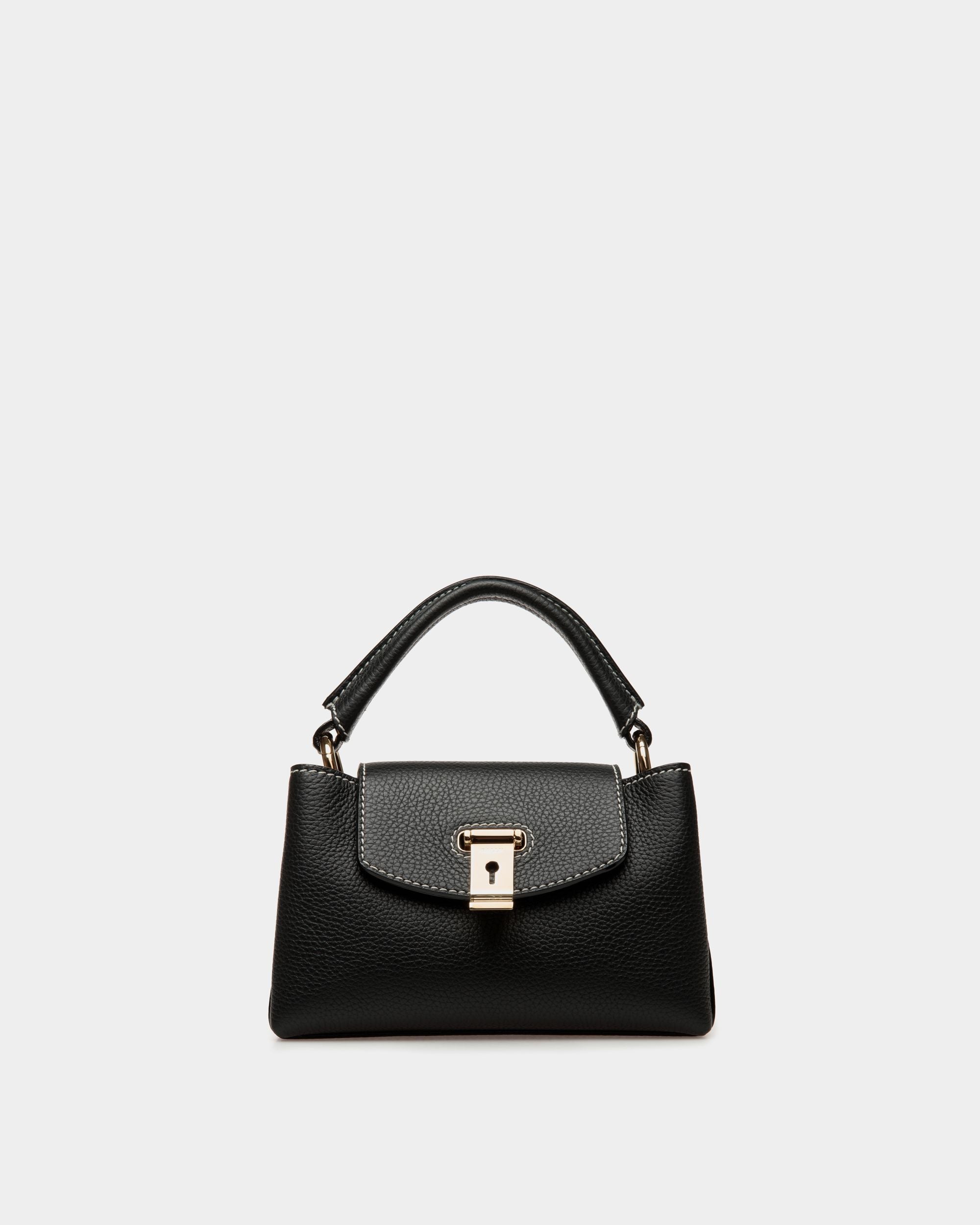 Layka Xs Mini Sac En Cuir Noir - Femme - Bally - 01