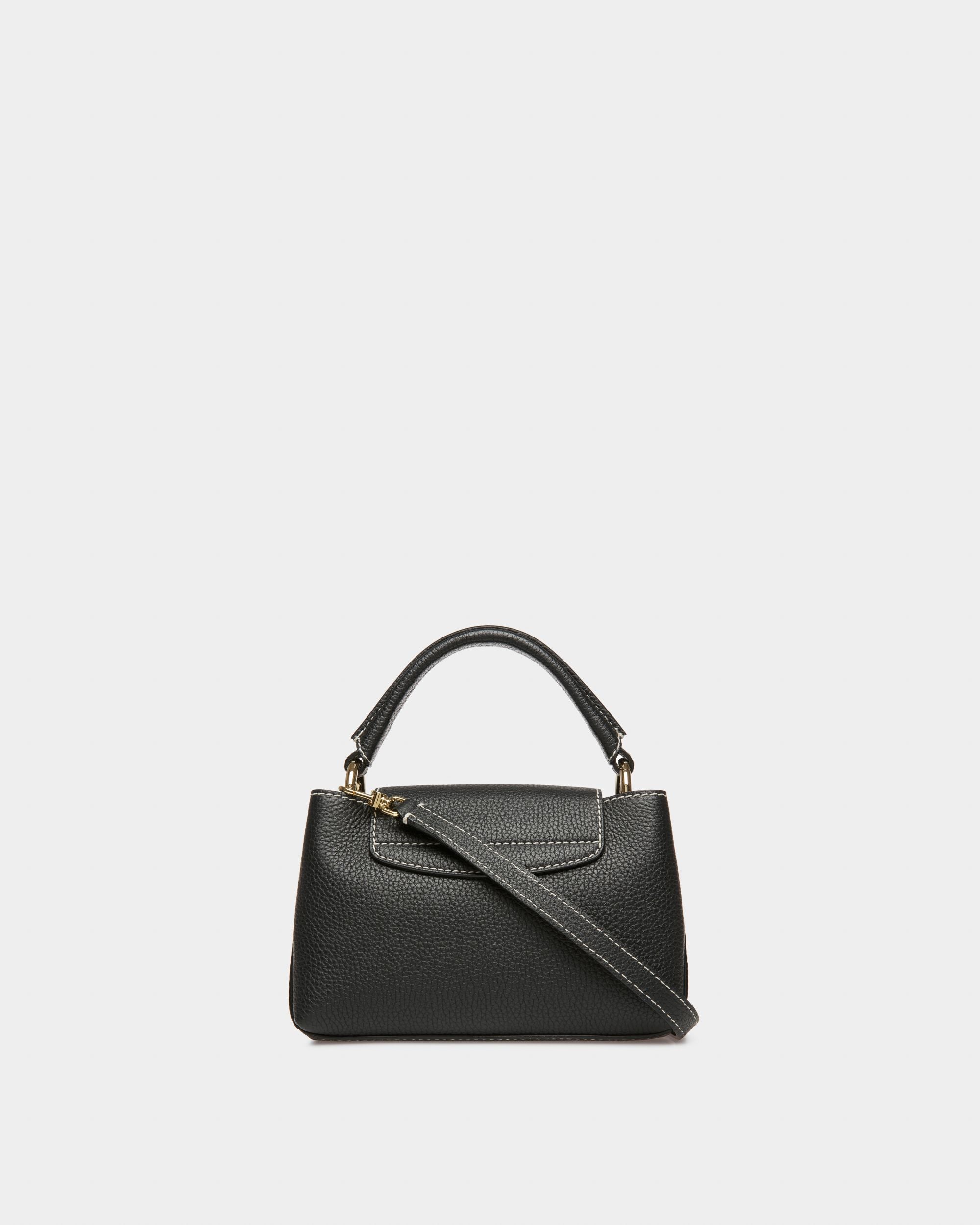 Layka Xs Mini Sac En Cuir Noir - Femme - Bally - 03