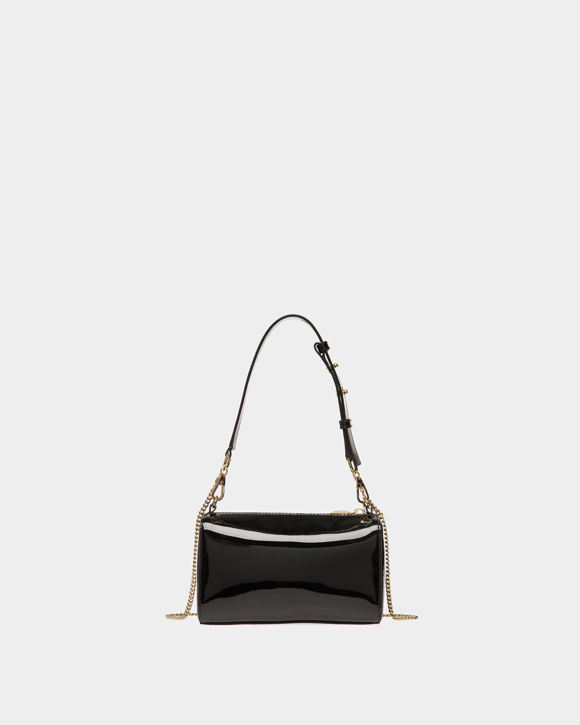 Mini-Sac Emblem En Cuir Noir - Femme - Bally - 02