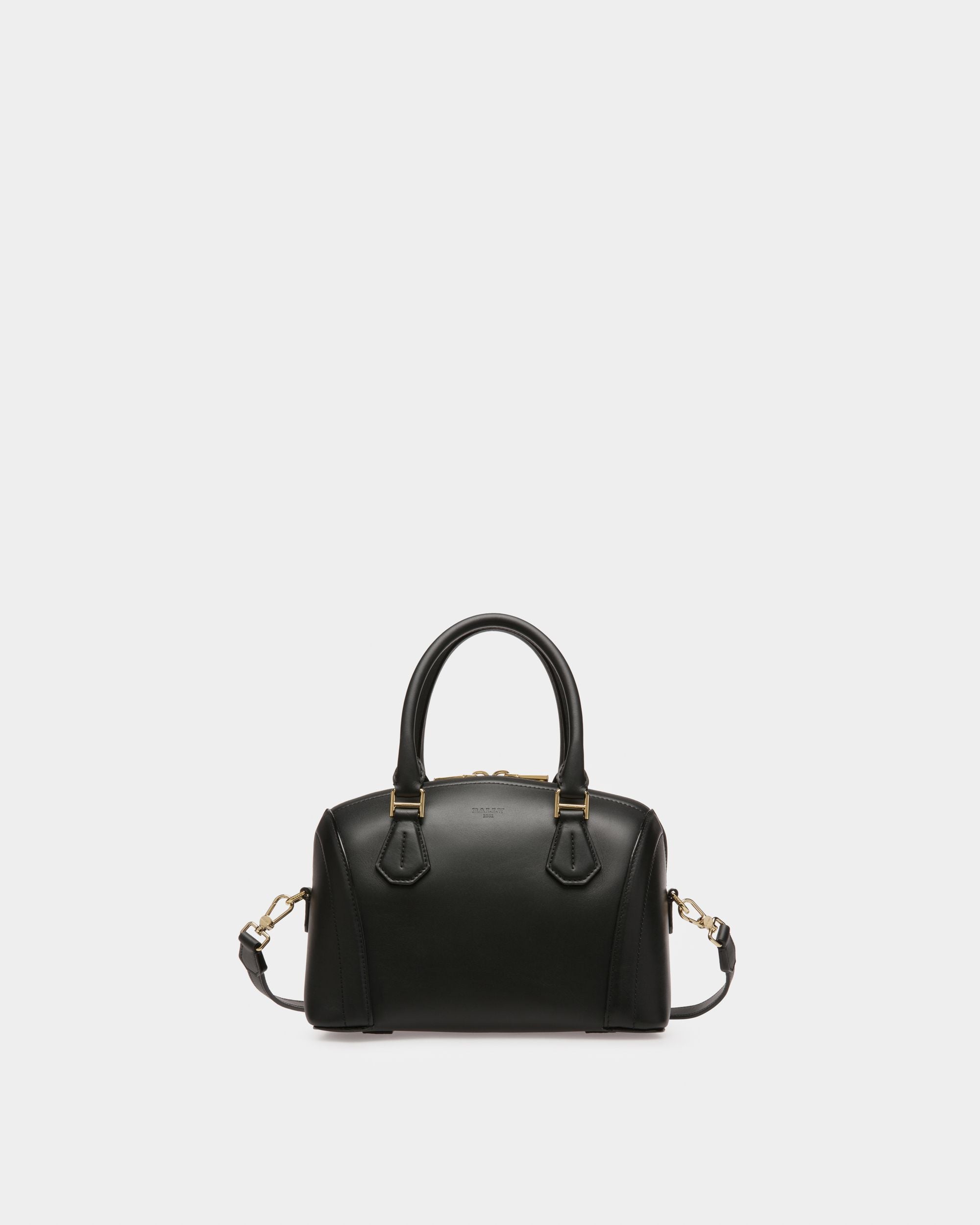 Saffi Small Mini-Sac En Cuir Noir - Femme - Bally - 01