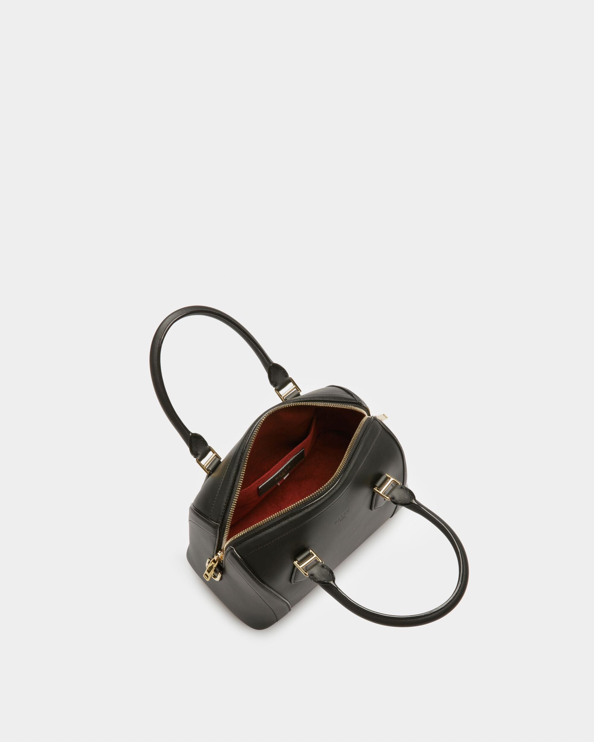 Saffi Small Mini-Sac En Cuir Noir - Femme - Bally - 03