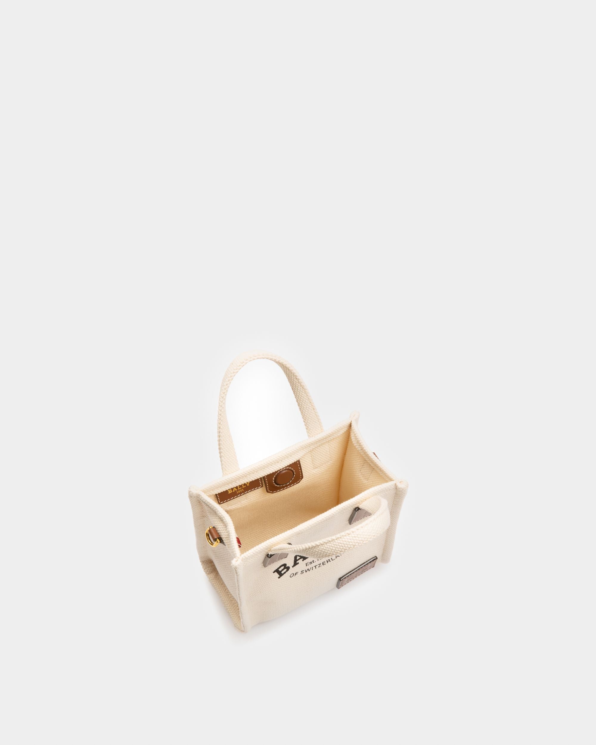 Crystalia XS Min Sac En Cuir De Couleur Naturelle - Femme - Bally - 04
