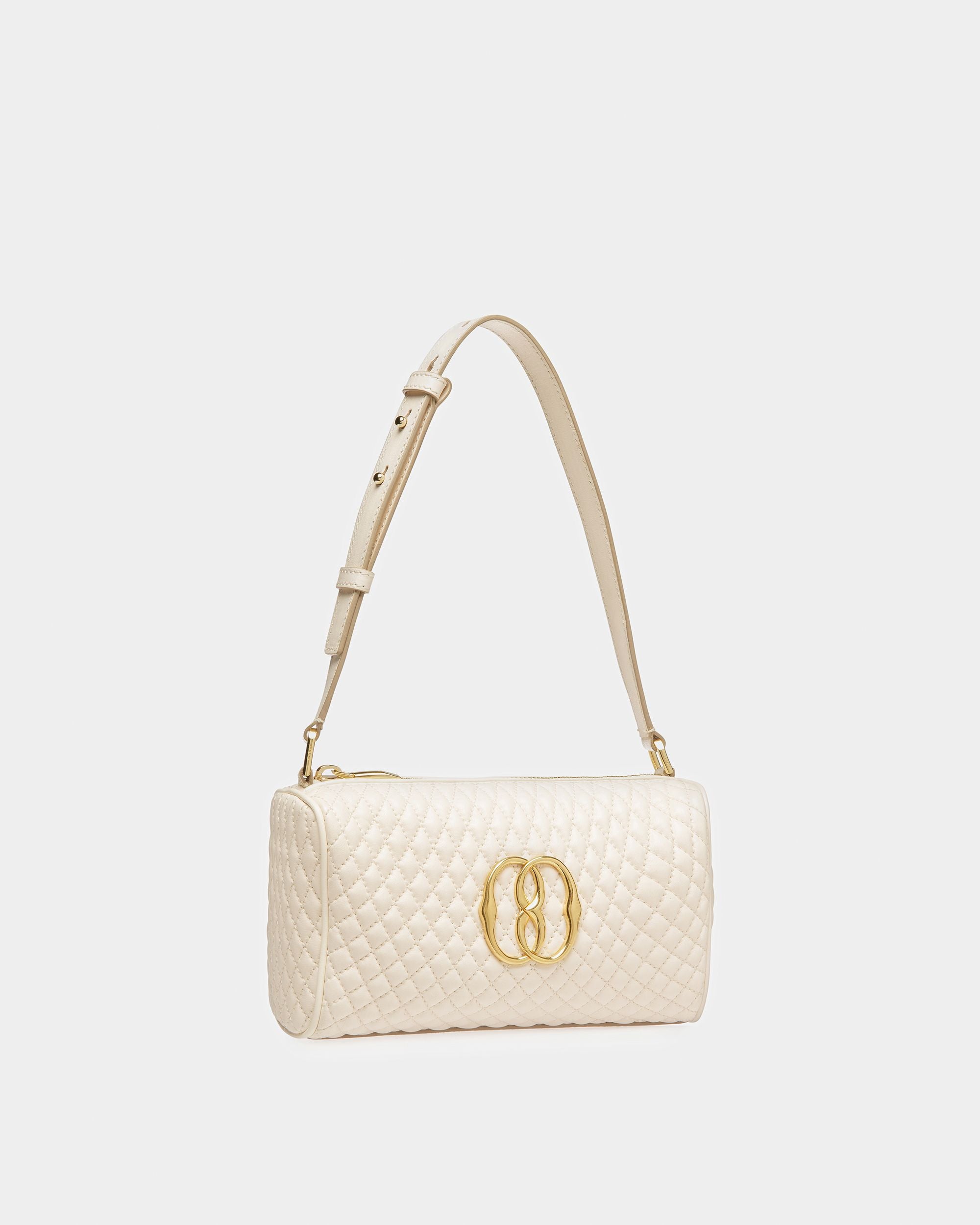 Mini-sac Emblem En Cuir Matelassé - Femme - Bally - 04