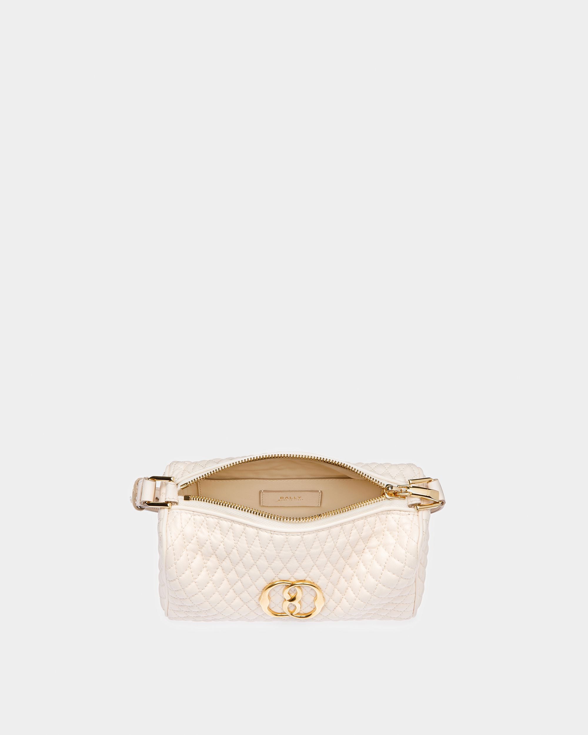Mini-sac Emblem En Cuir Matelassé - Femme - Bally - 05