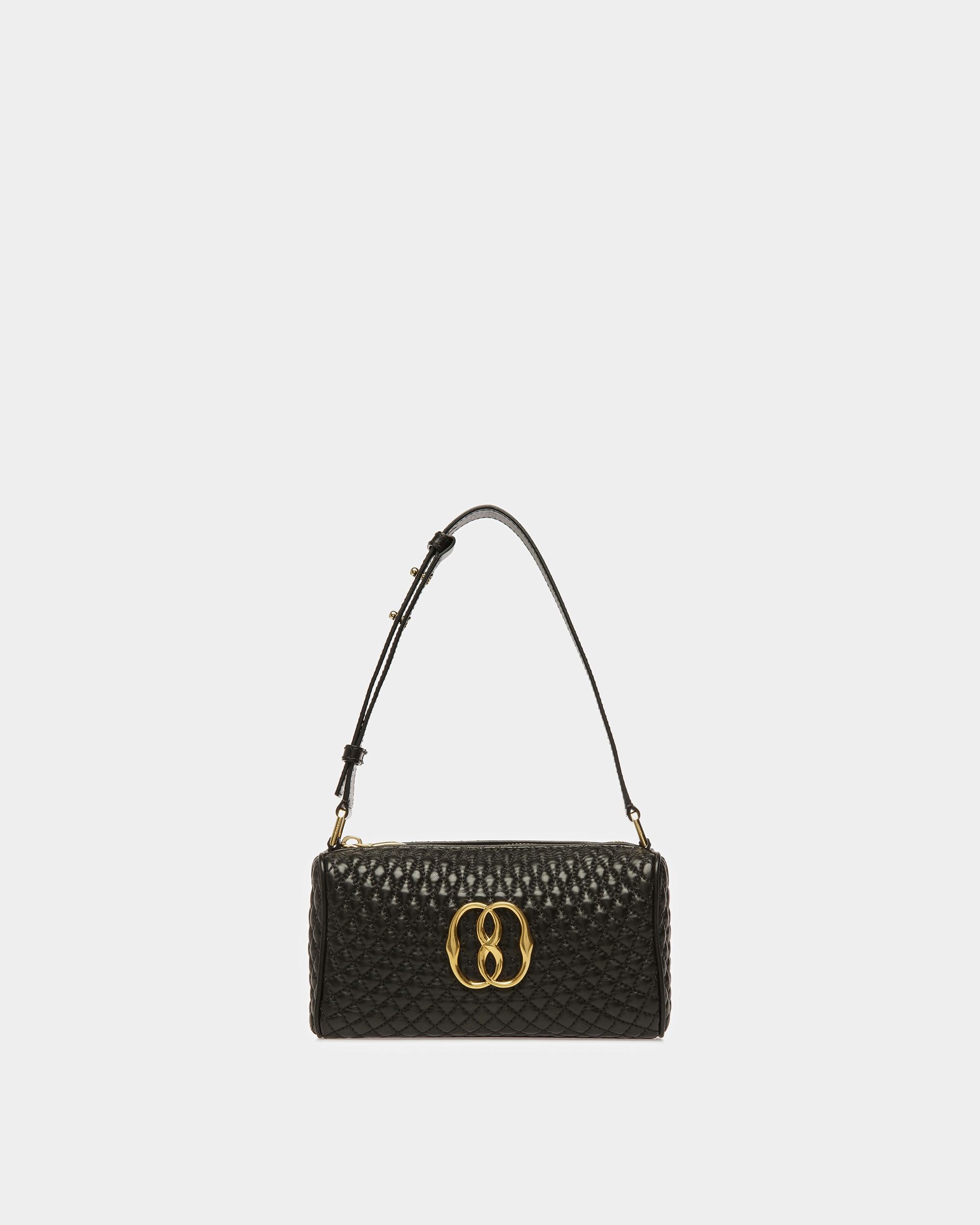 Mini-sac Emblem En Cuir Matelassé - Femme - Bally - 01