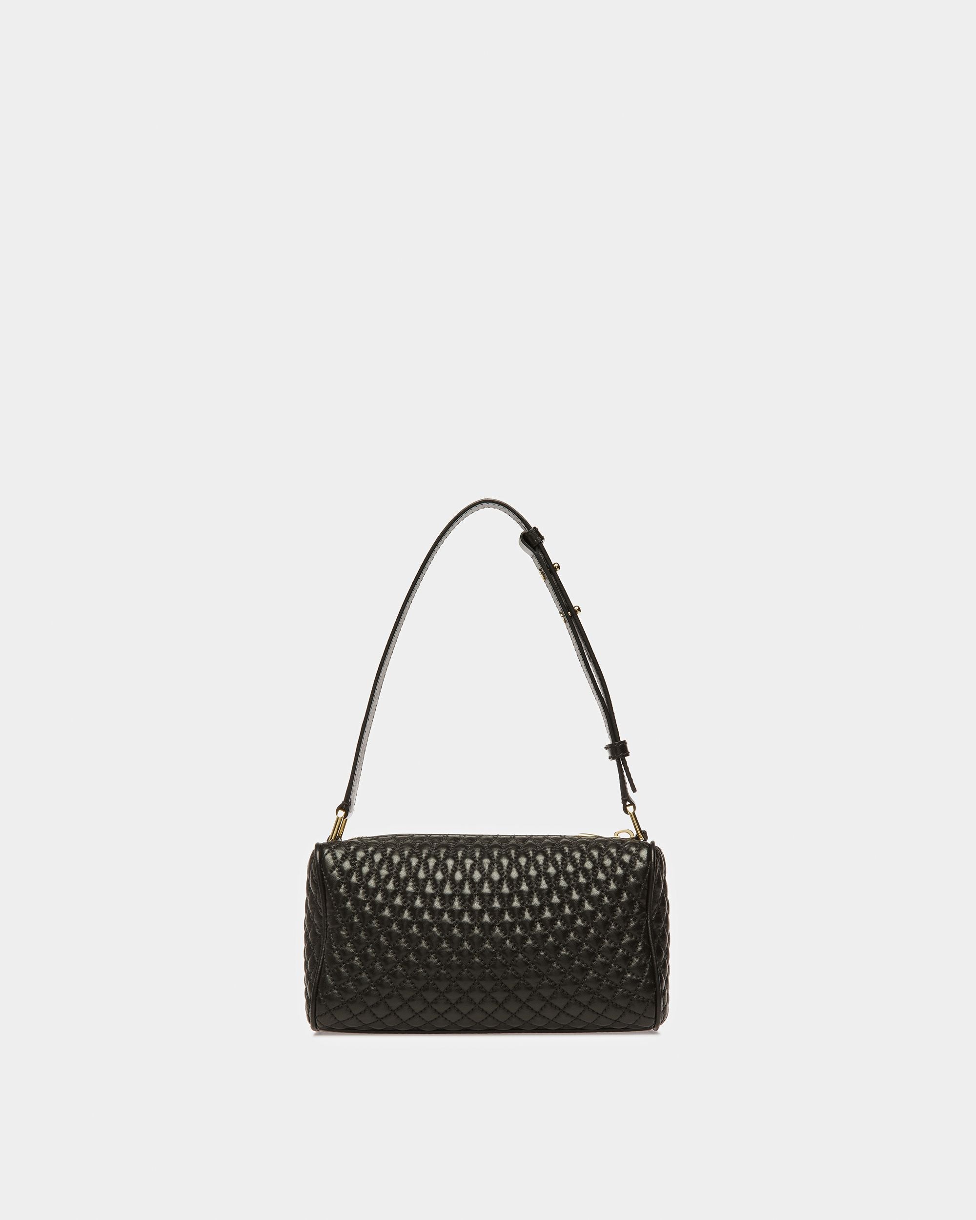 Mini-sac Emblem En Cuir Matelassé - Femme - Bally - 03