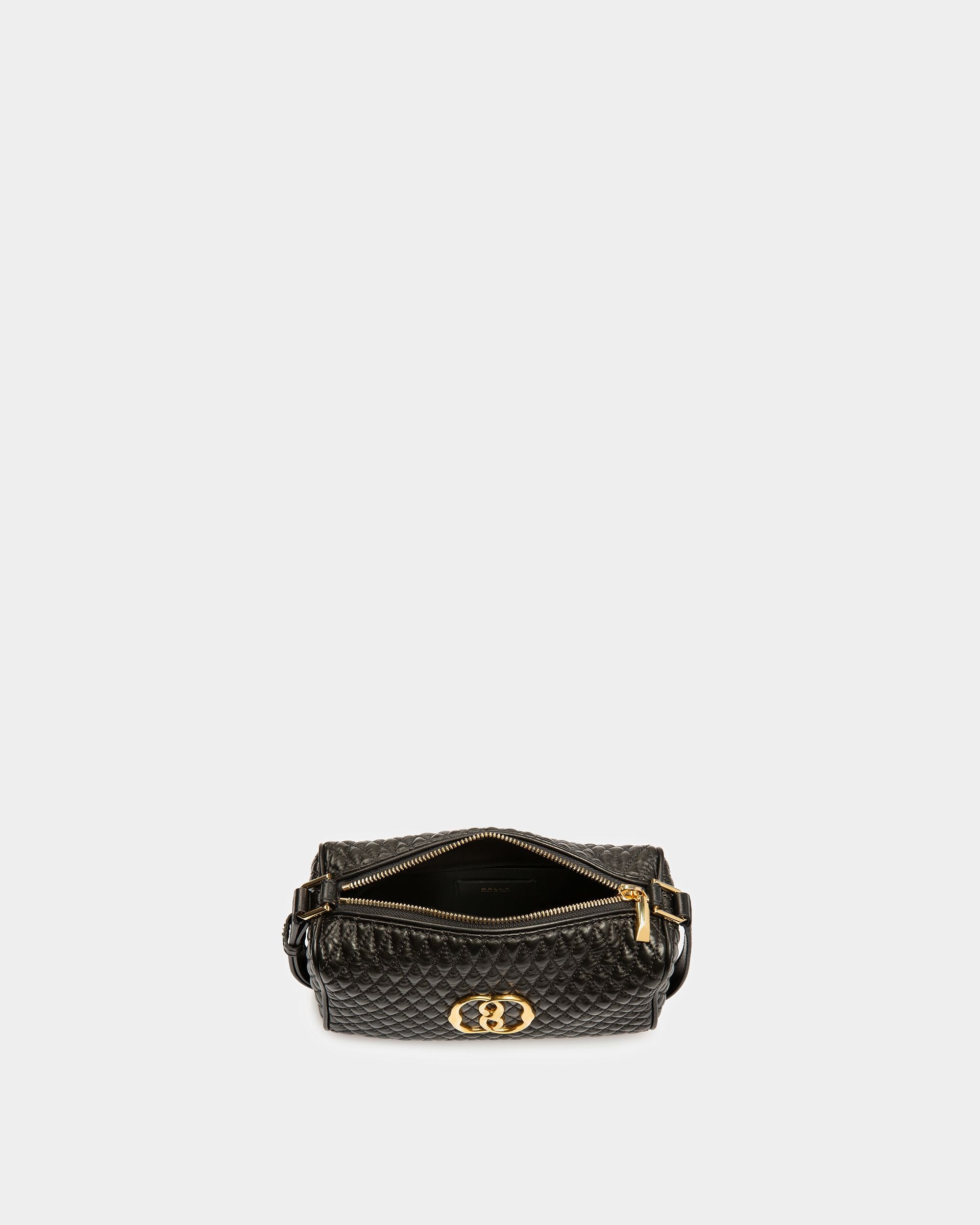 Mini-sac Emblem En Cuir Matelassé - Femme - Bally - 05