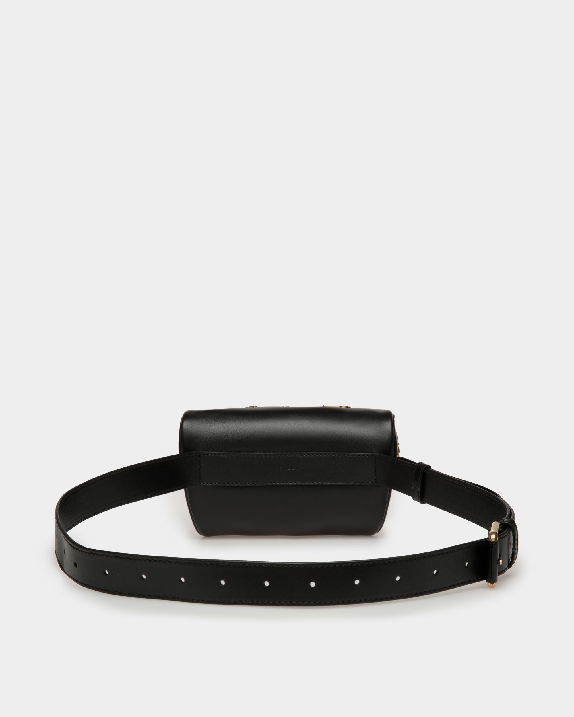 Sac Banane Mountain En Cuir Noir - Femme - Bally - 03