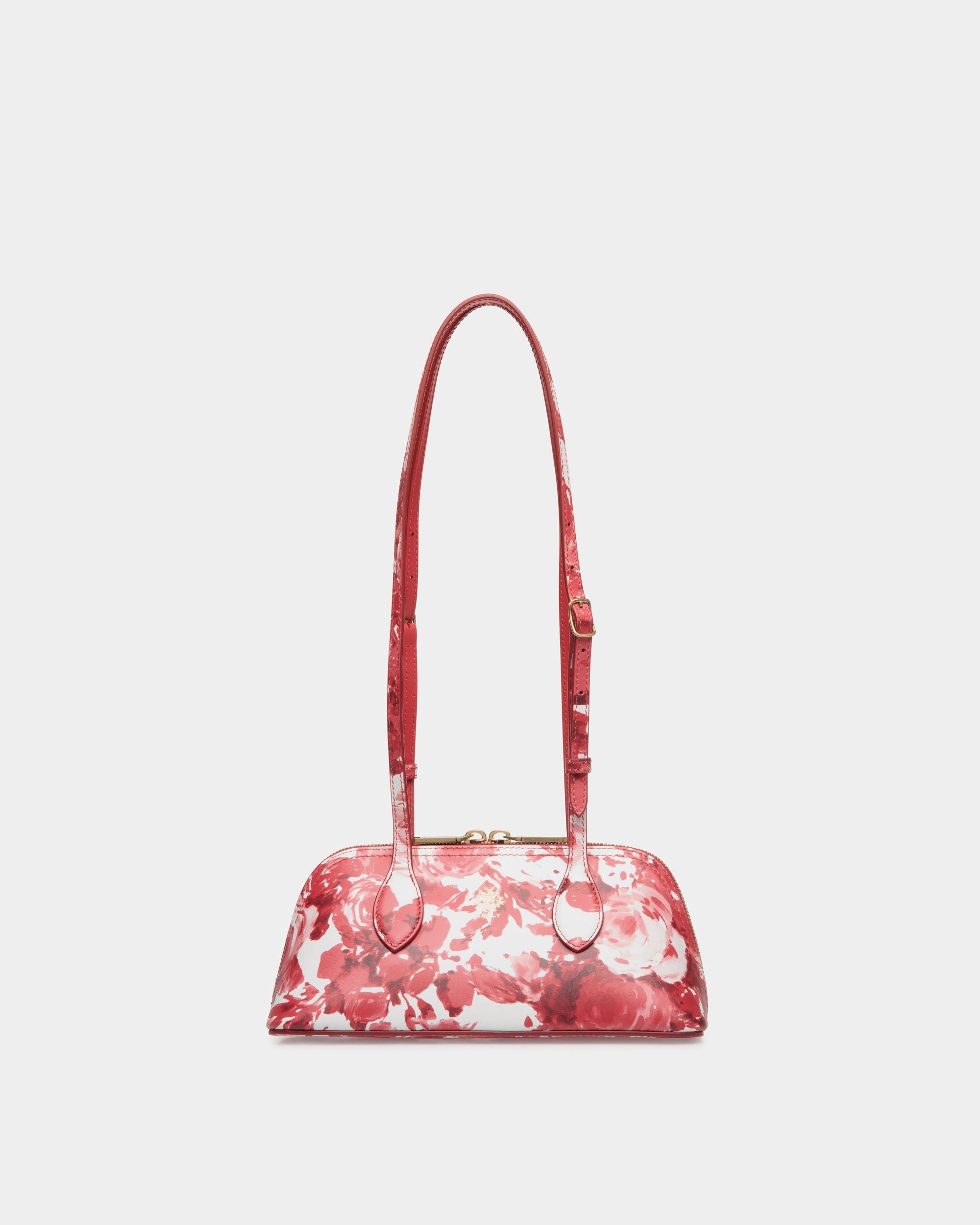 Minisac Ray En Cuir Imprimé Rosengarten - Femme - Bally - 01