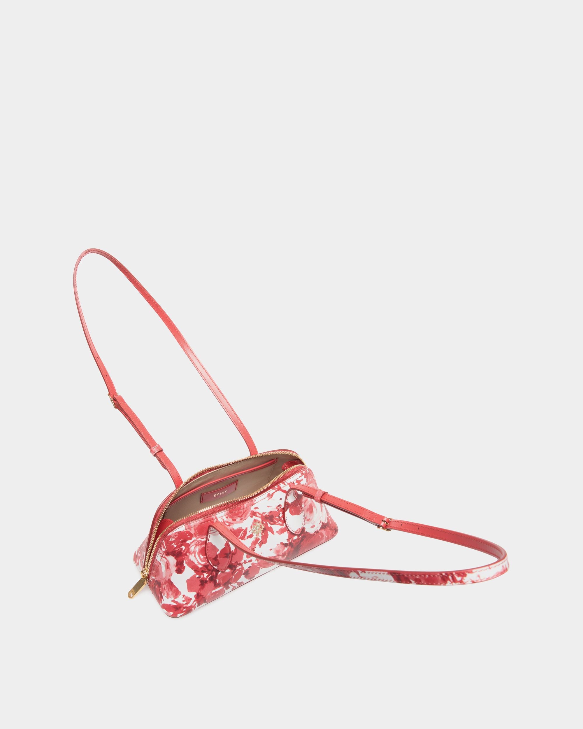 Minisac Ray En Cuir Imprimé Rosengarten - Femme - Bally - 04