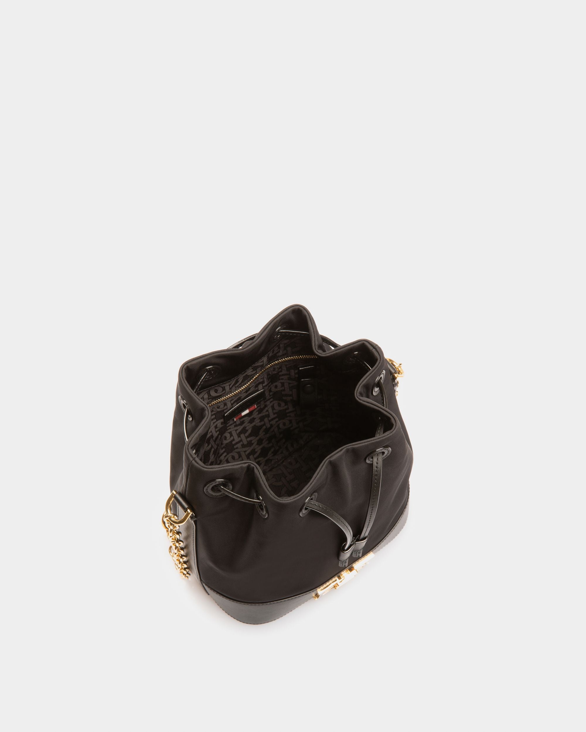 Eoh Sac Seau En Nylon Noir - Femme - Bally - 04