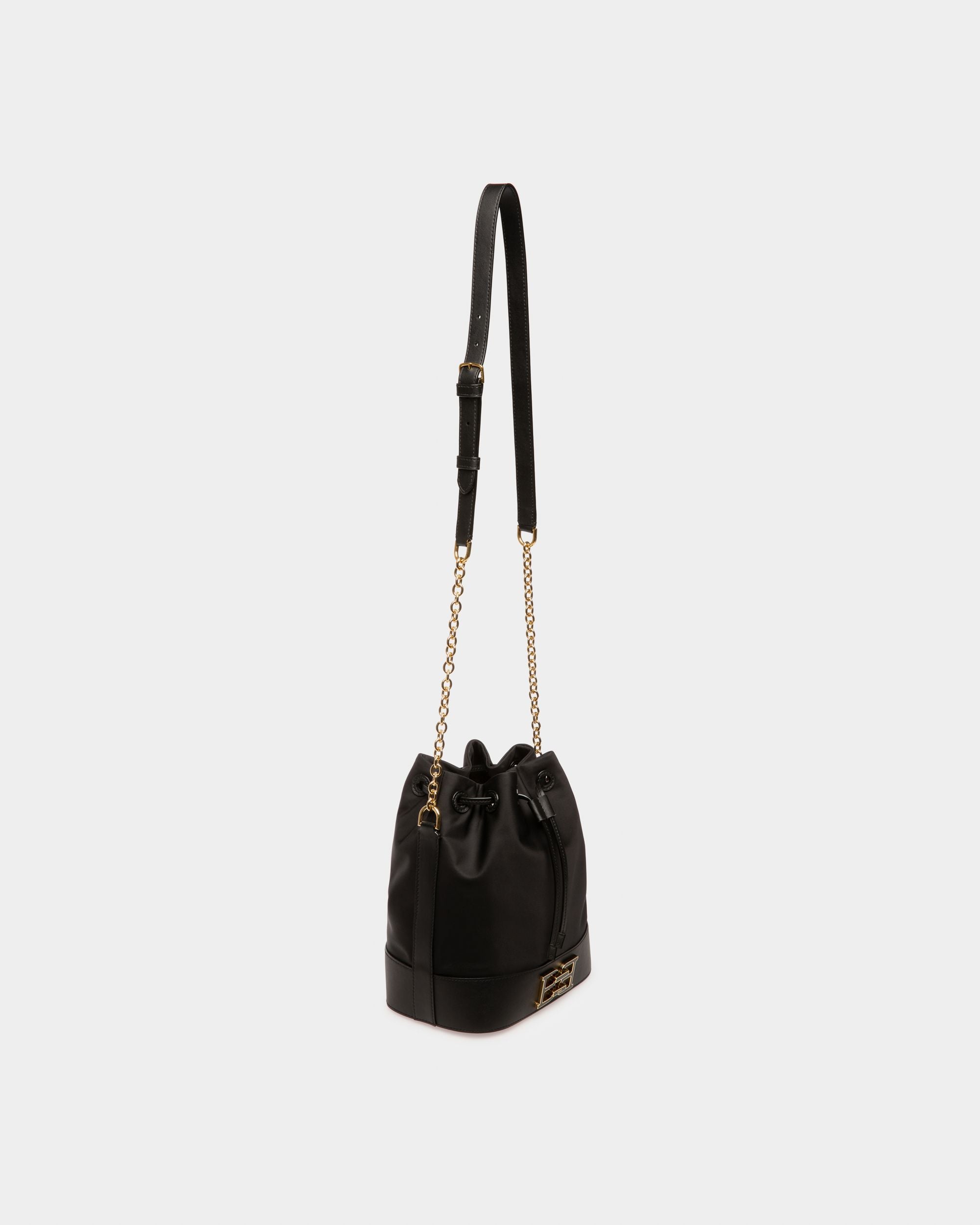 Eoh Sac Seau En Nylon Noir - Femme - Bally - 06