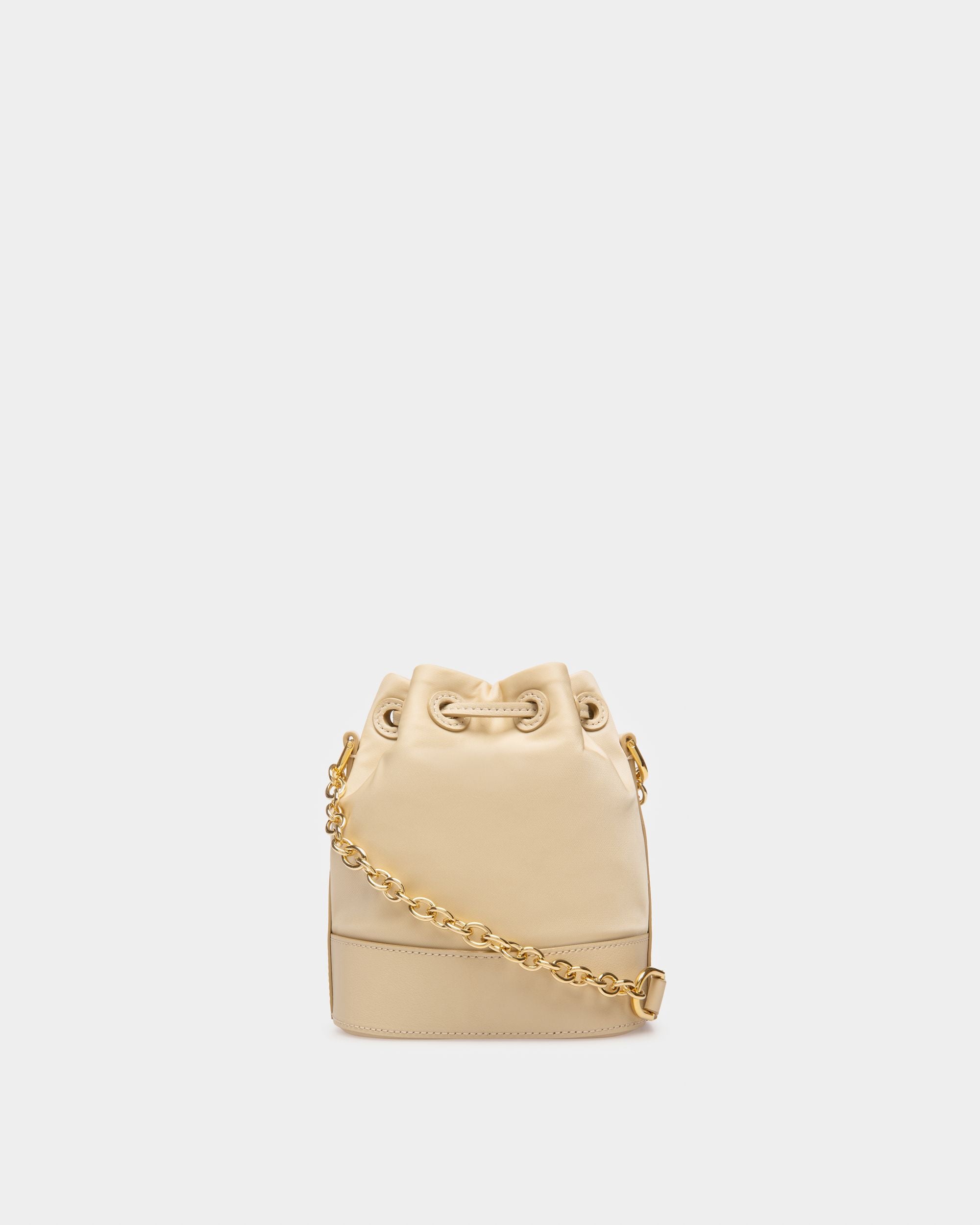Eoh Small Sac Seau En Nylon Beige Clair - Femme - Bally - 03