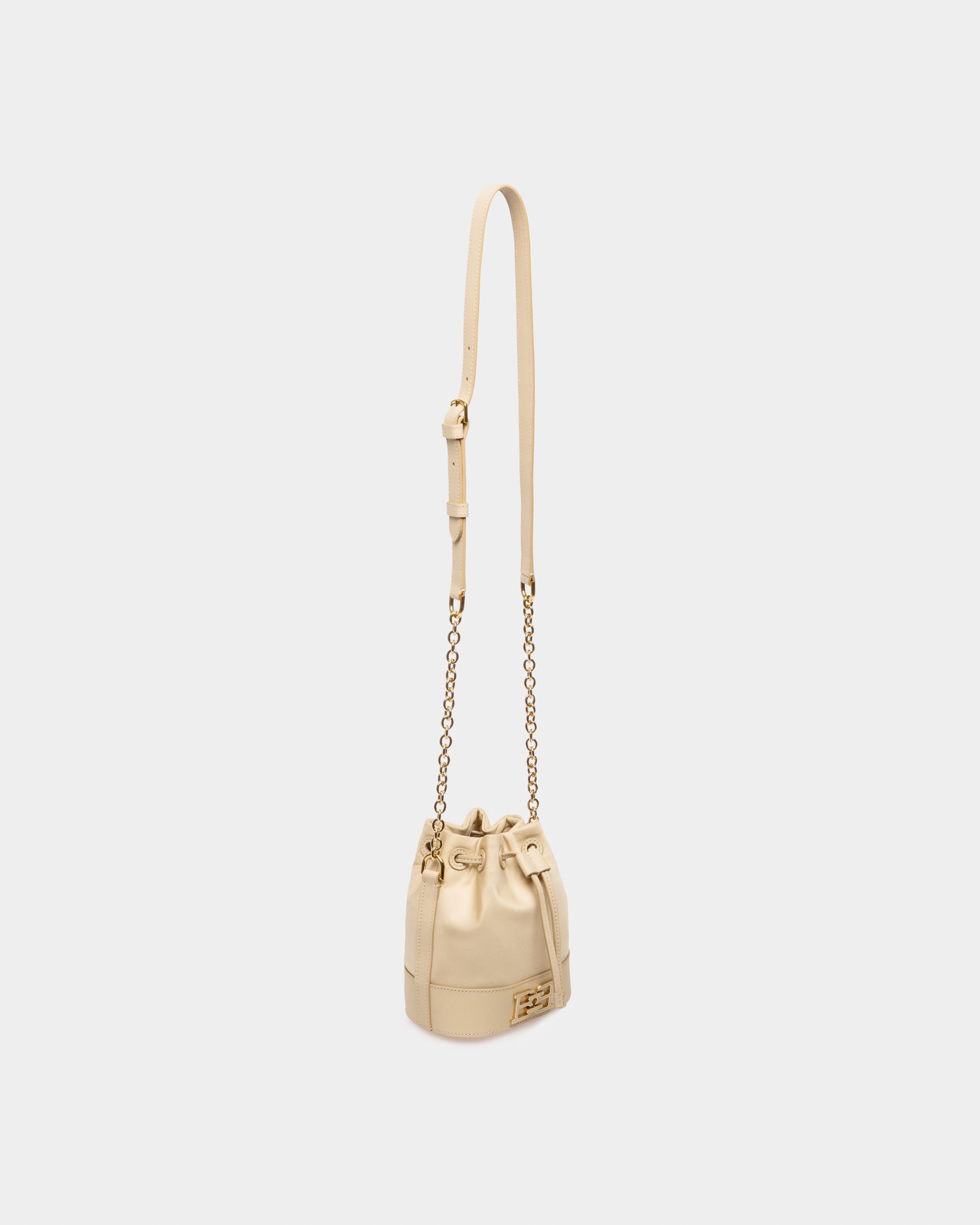 Eoh Small Sac Seau En Nylon Beige Clair - Femme - Bally - 06