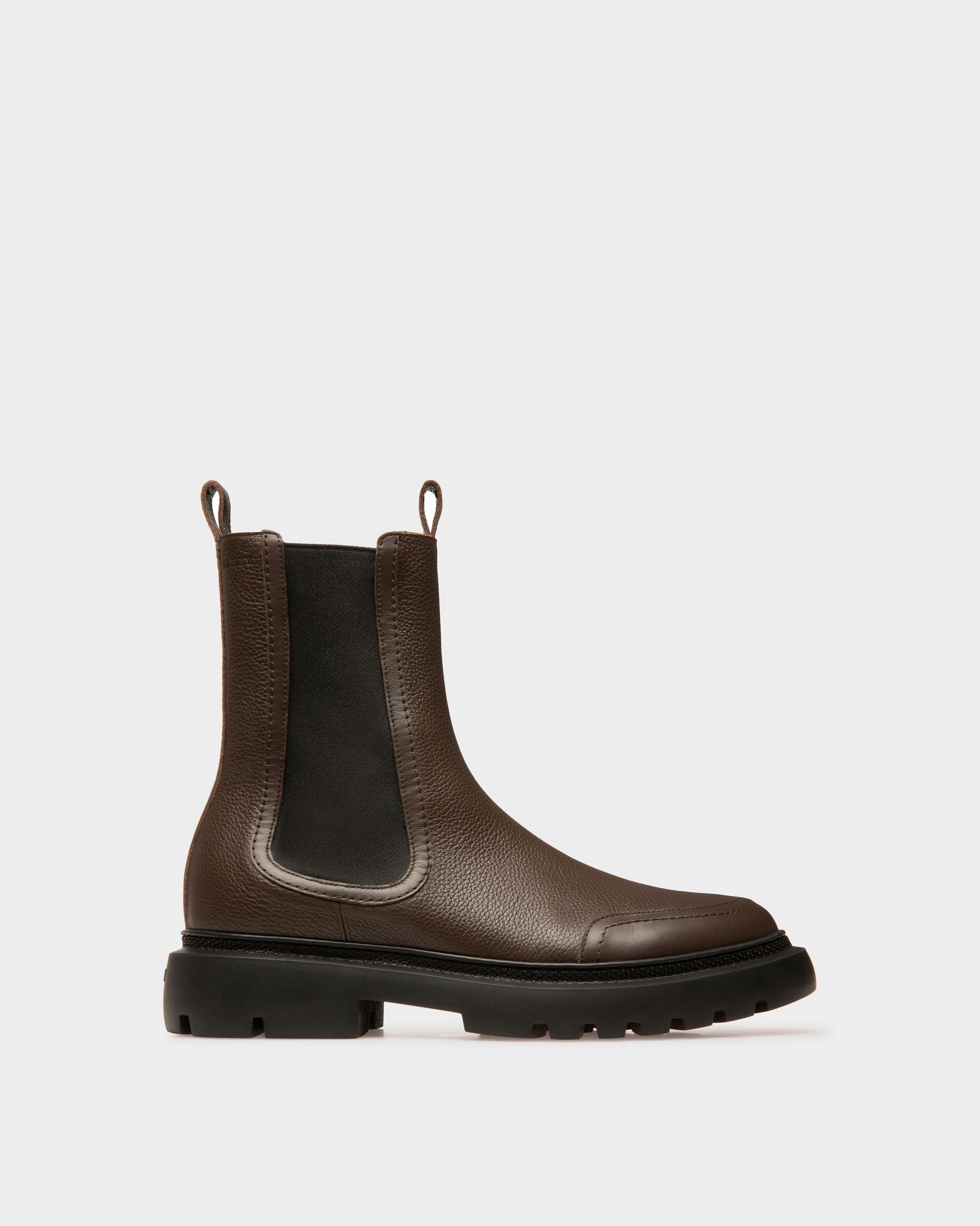 Ginny Bottines En Cuir Marron - Femme - Bally - 01