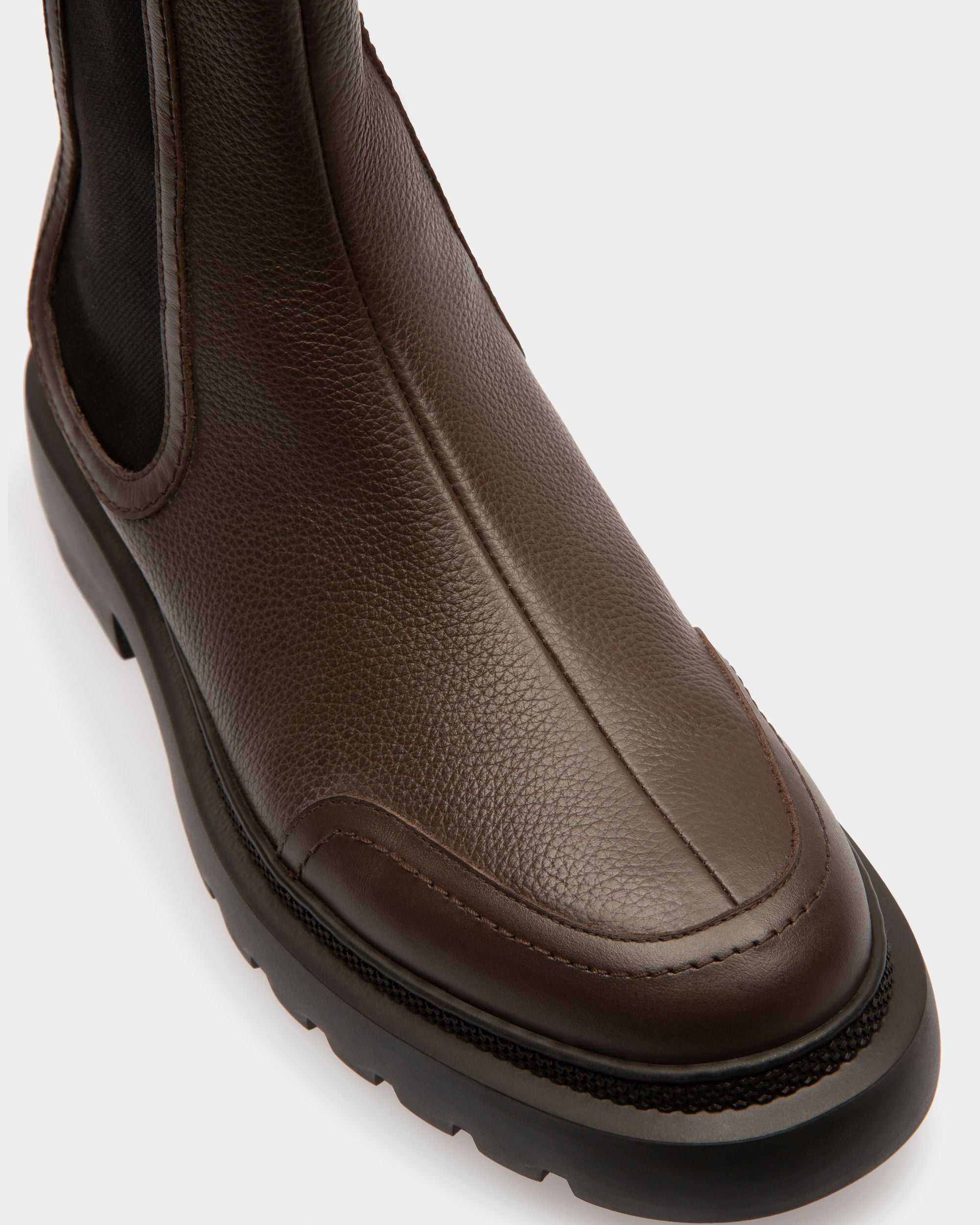 Ginny Bottines En Cuir Marron - Femme - Bally - 06