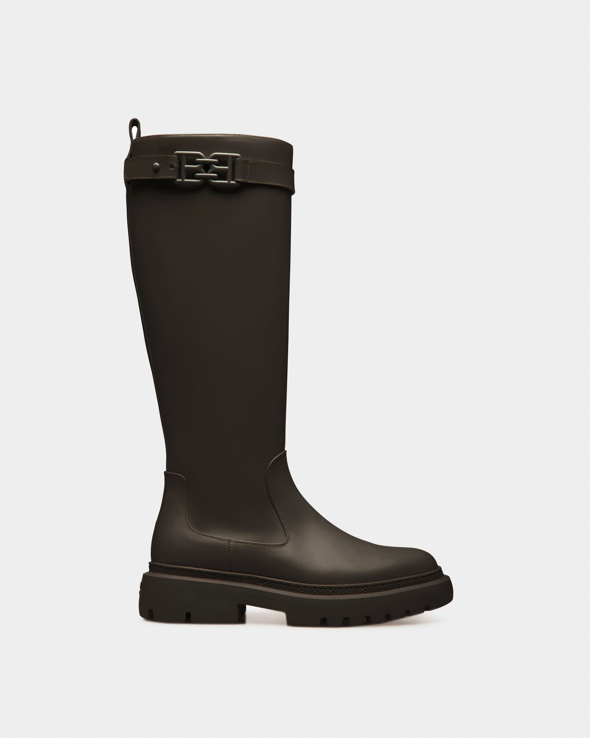 Gaila Bottes En Cuir Noir - Femme - Bally - 01