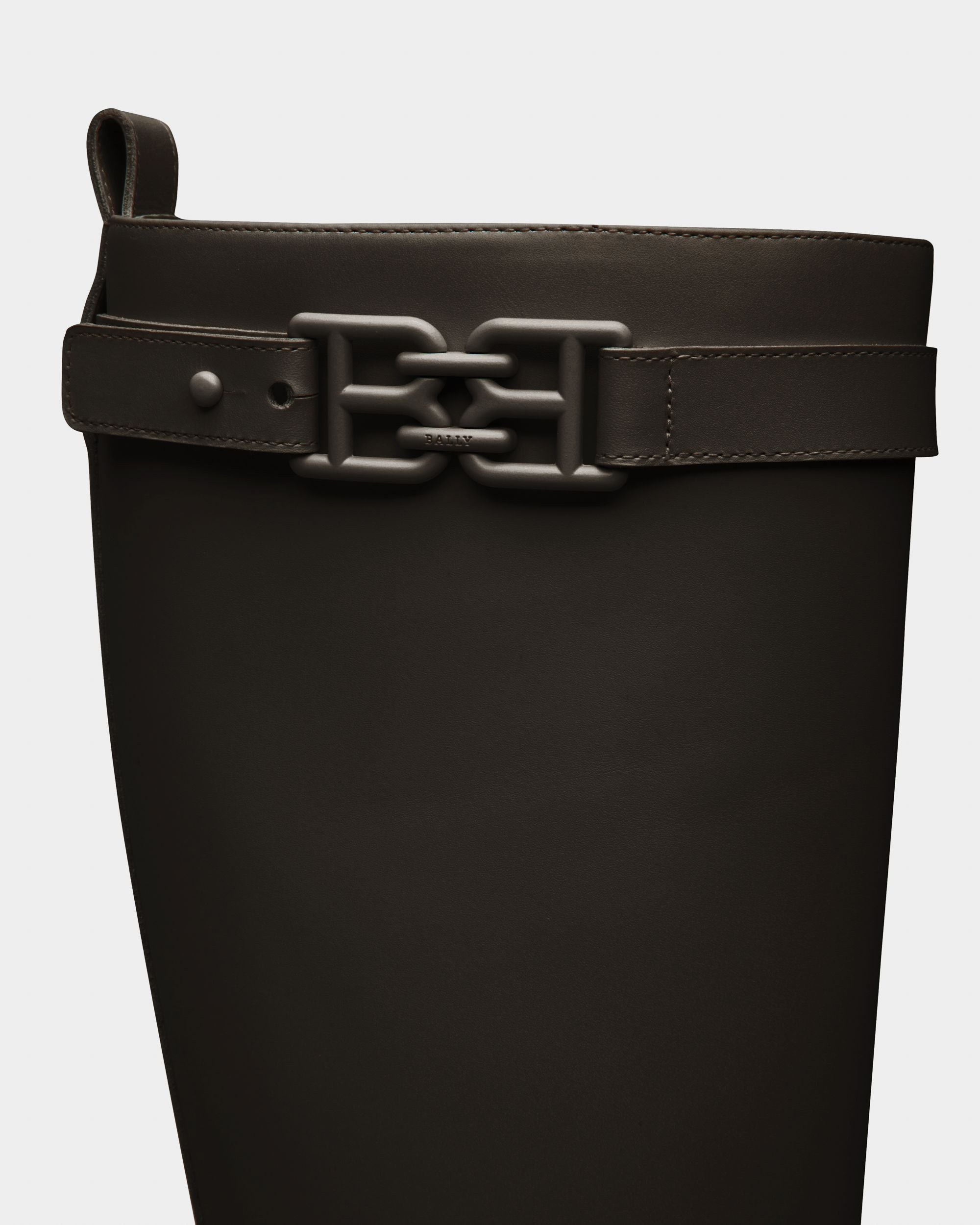 Gaila Bottes En Cuir Noir - Femme - Bally - 04