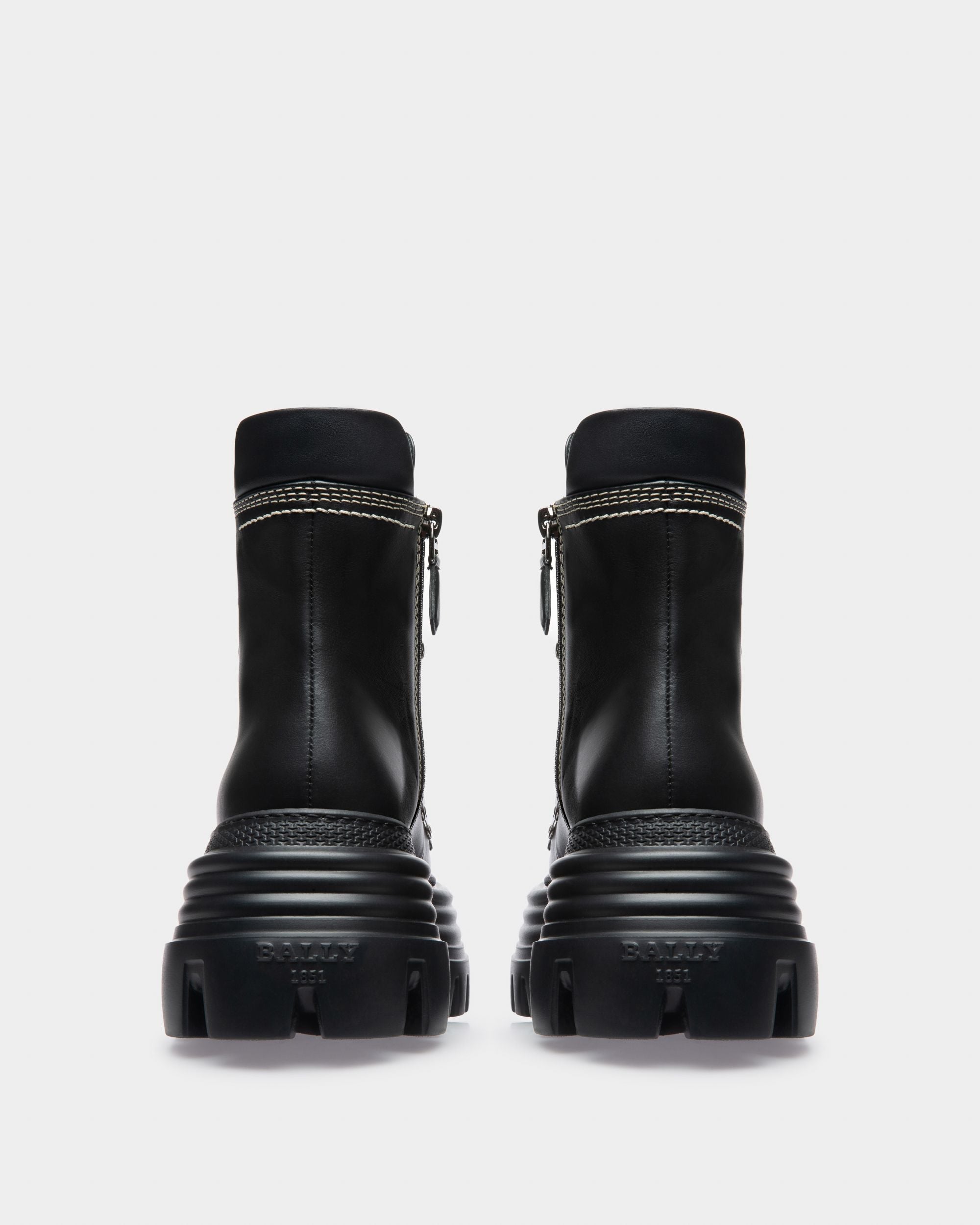 Graciella Bottines En Cuir Noir - Femme - Bally - 03