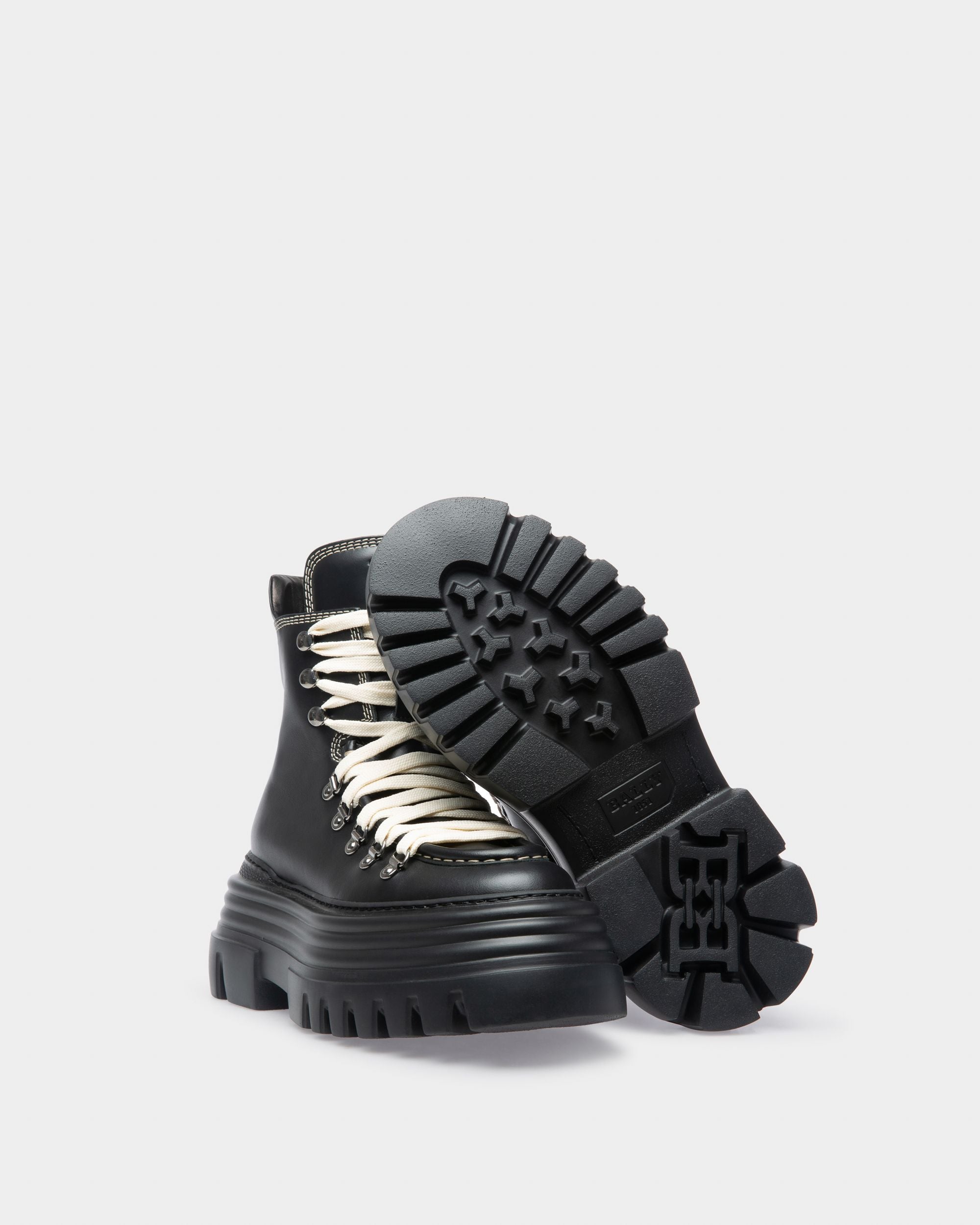 Graciella Bottines En Cuir Noir - Femme - Bally - 05