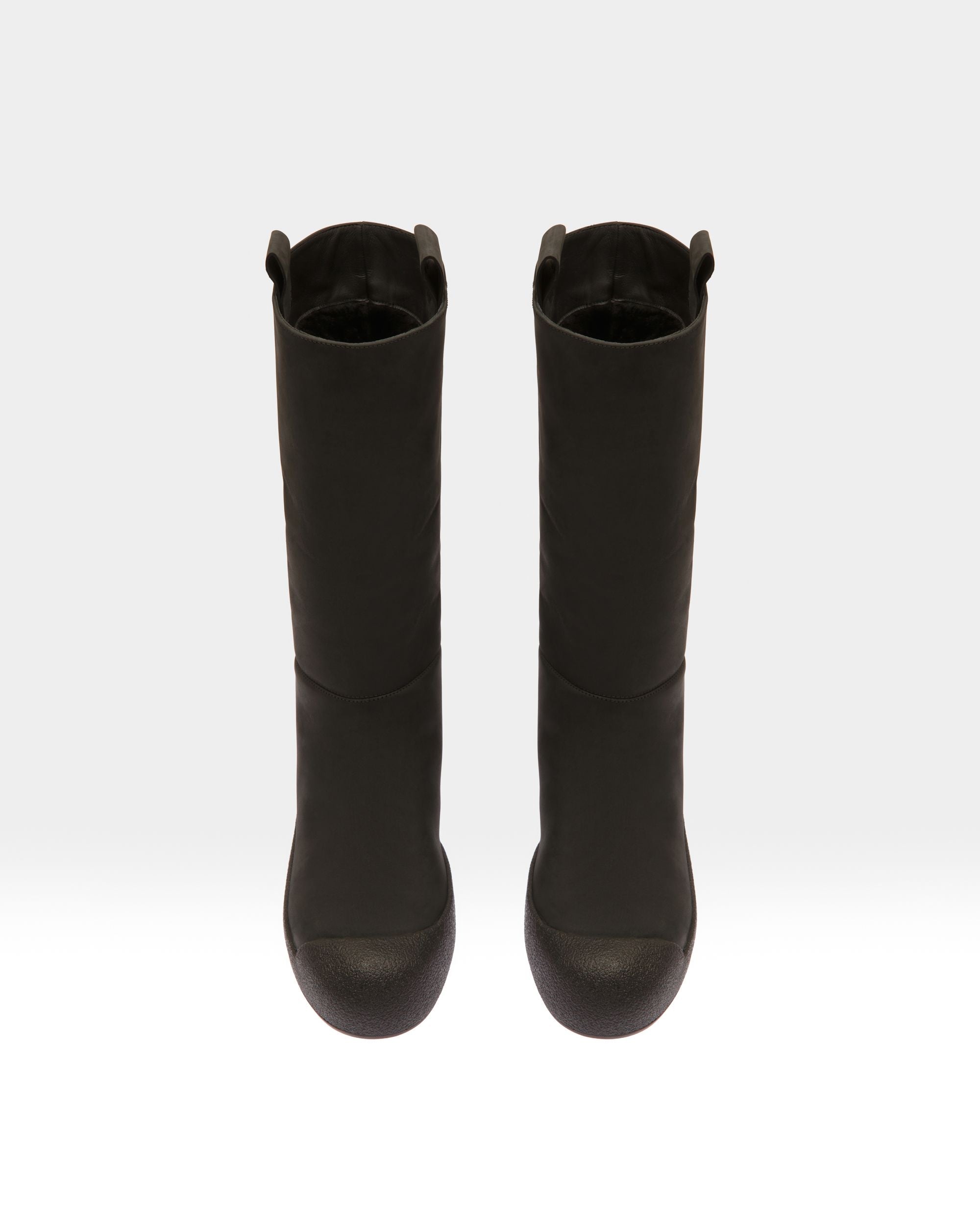 Jackson Bottes Montantes En Cuir Noir - Femme - Bally - 02