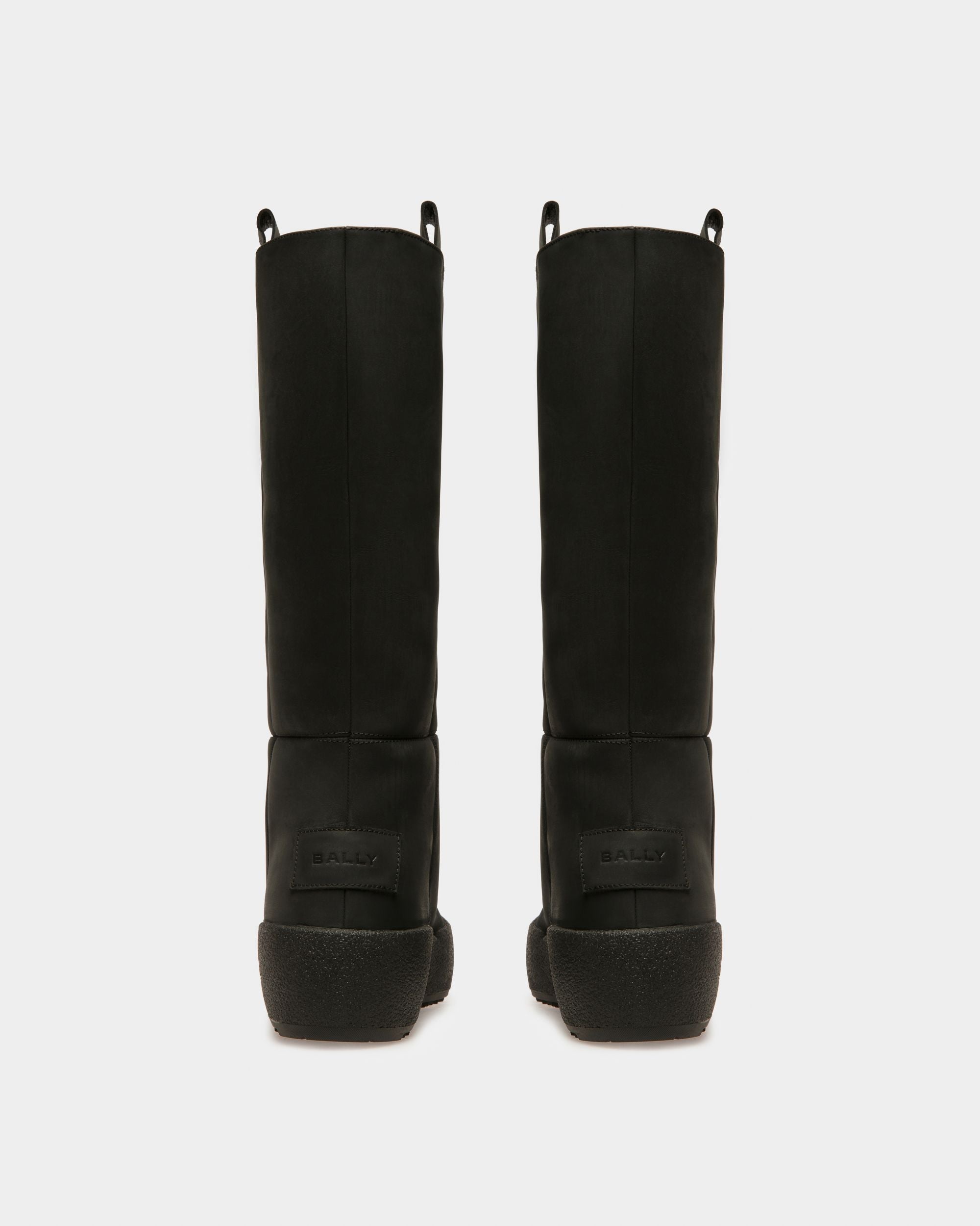 Jackson Bottes Montantes En Cuir Noir - Femme - Bally - 04
