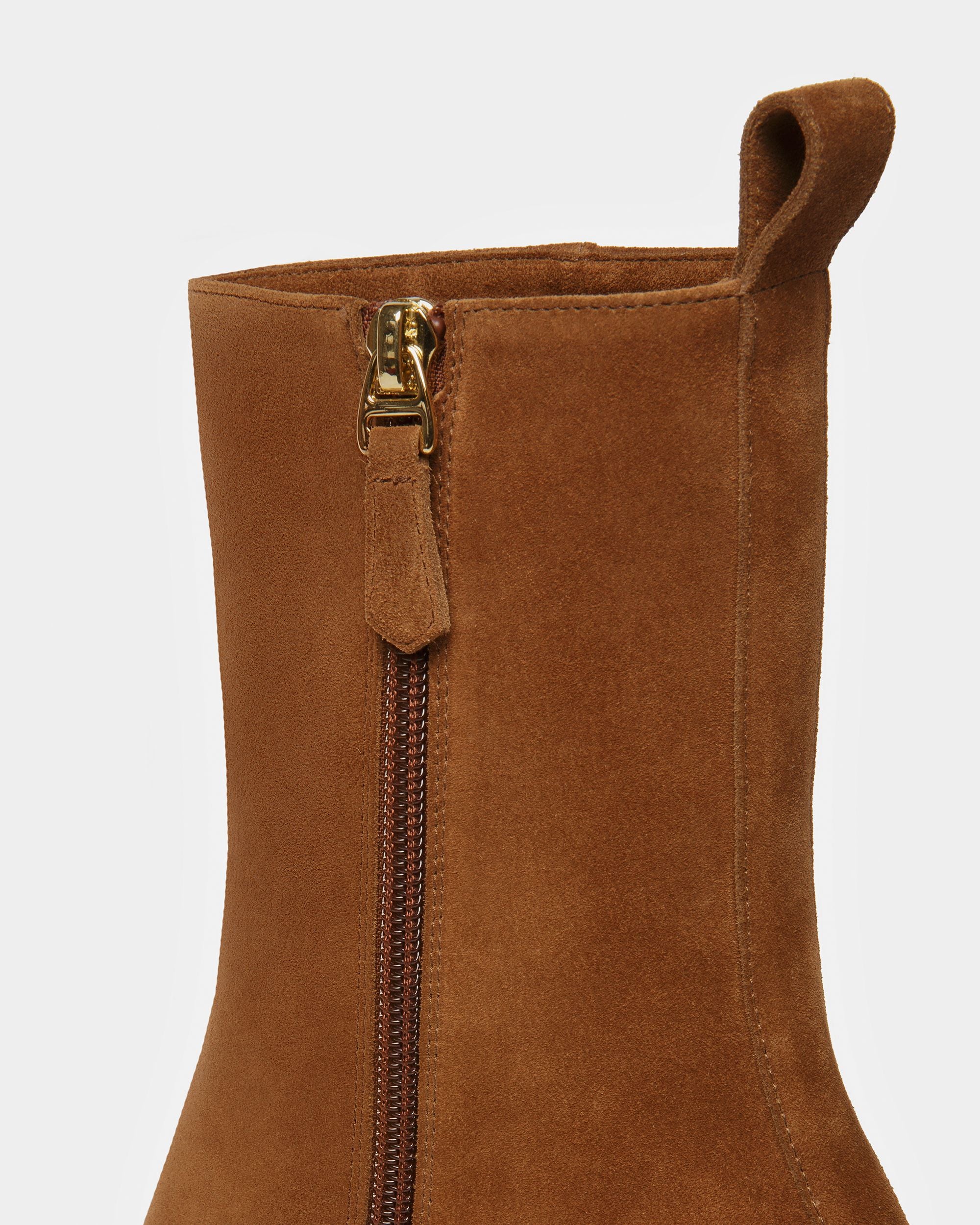 Austine Bottes En Cuir Marron - Femme - Bally - 05
