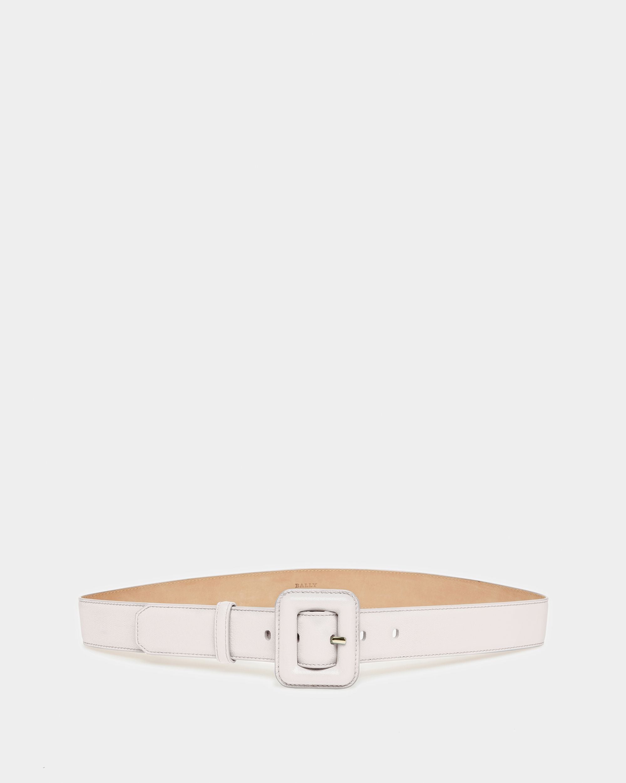 Janelle Ceinture En Cuir Ivoire - Femme - Bally - 01