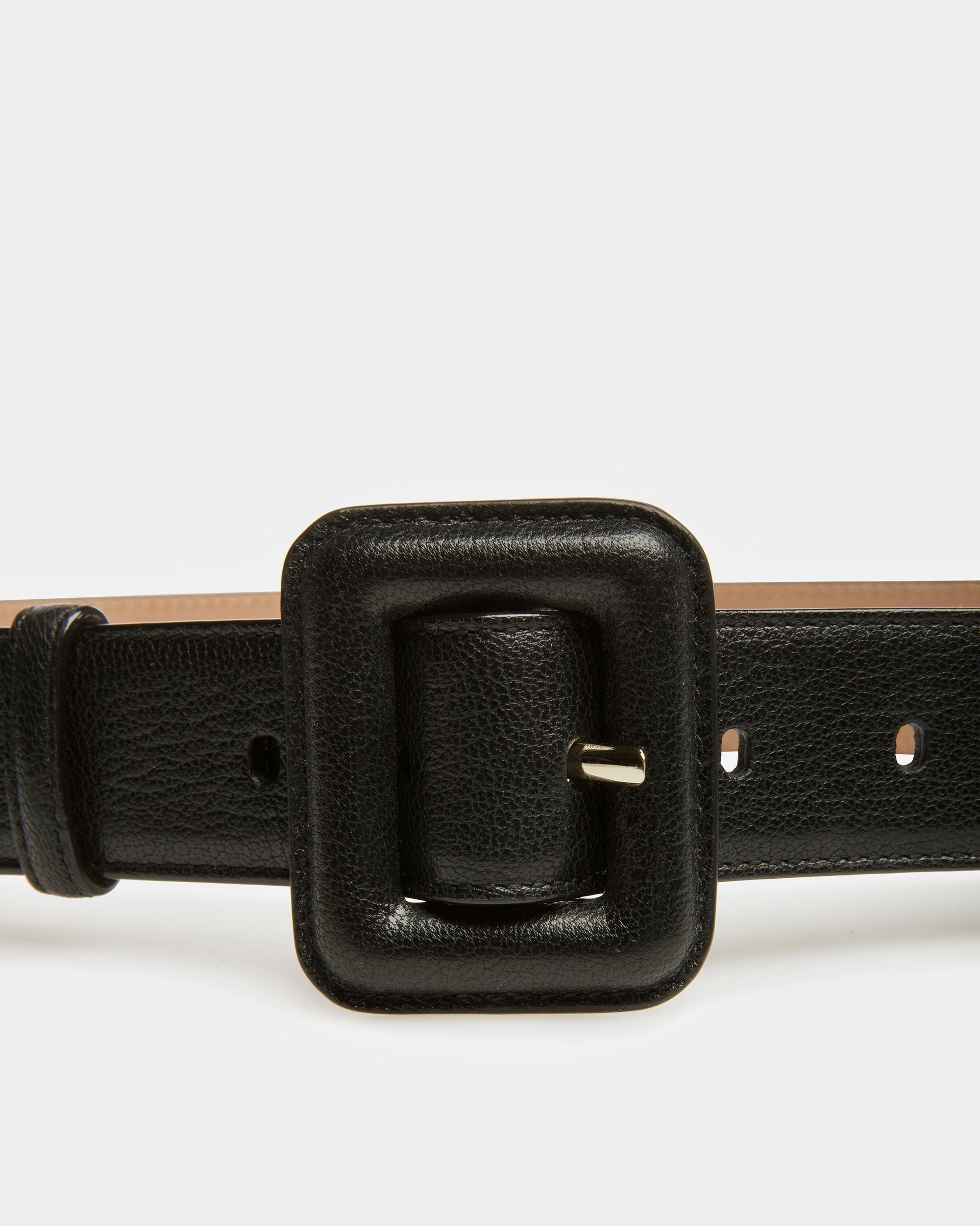 Janelle Ceinture En Cuir Noir - Femme - Bally - 03